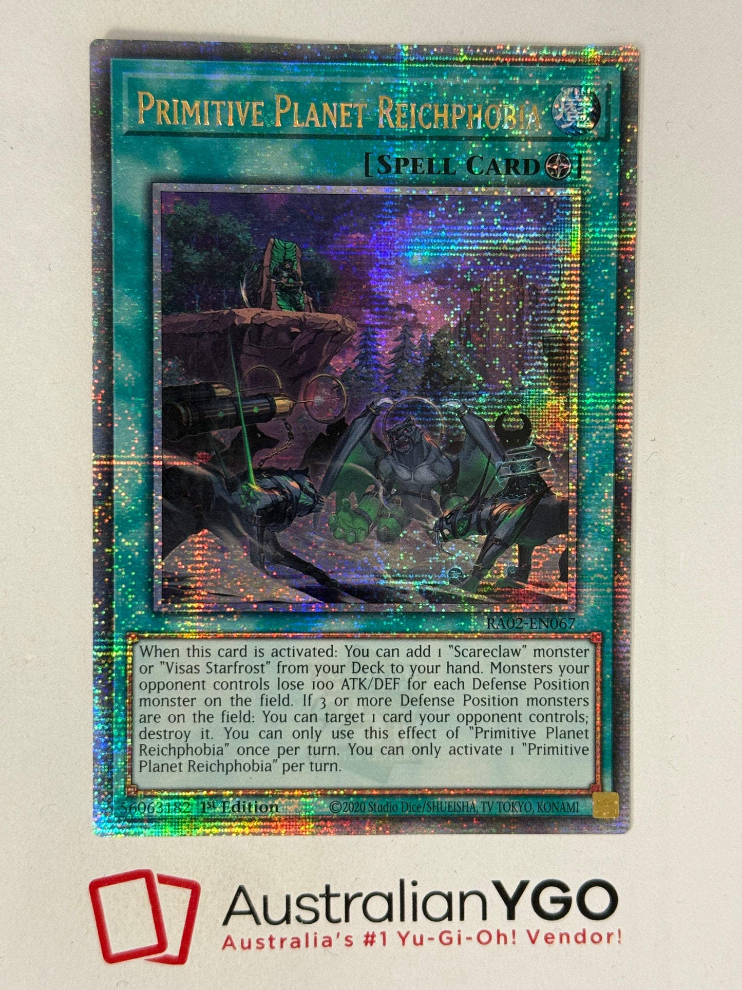 PRIMITIVE PLANET REICHPHOBIA RA02-EN067 (QCR)