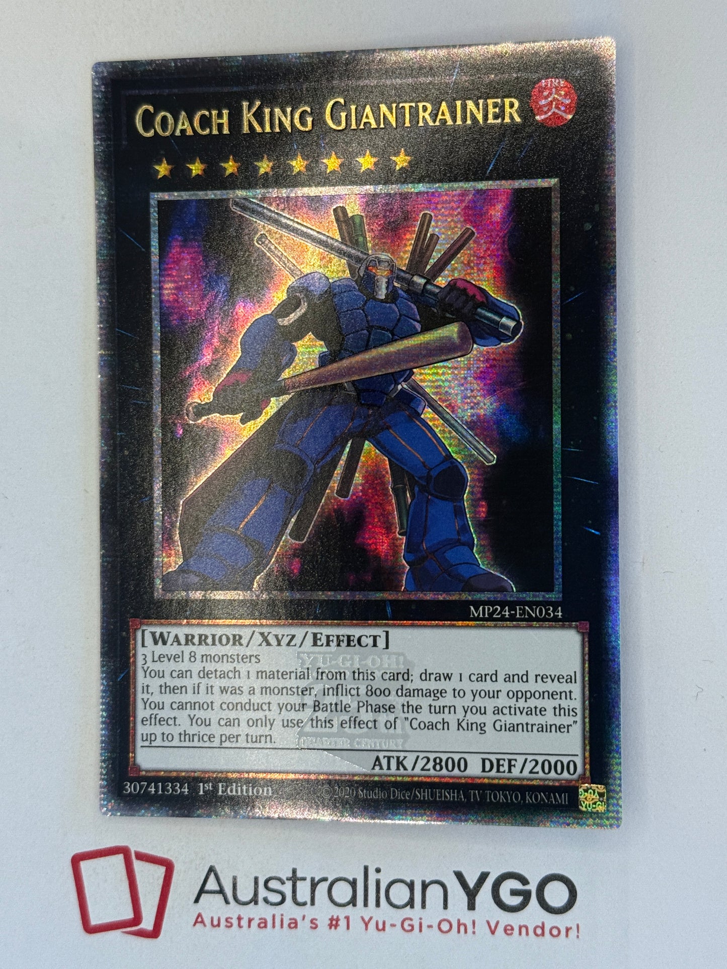 COACH KING GIANTRAINER MP24-EN034 (QCR)