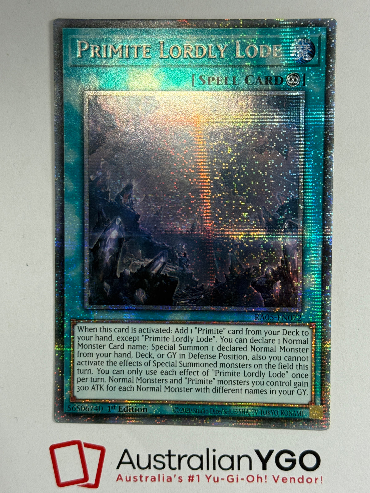 PRIMITE LORDLY LODE RA05-EN072 (Starlight)