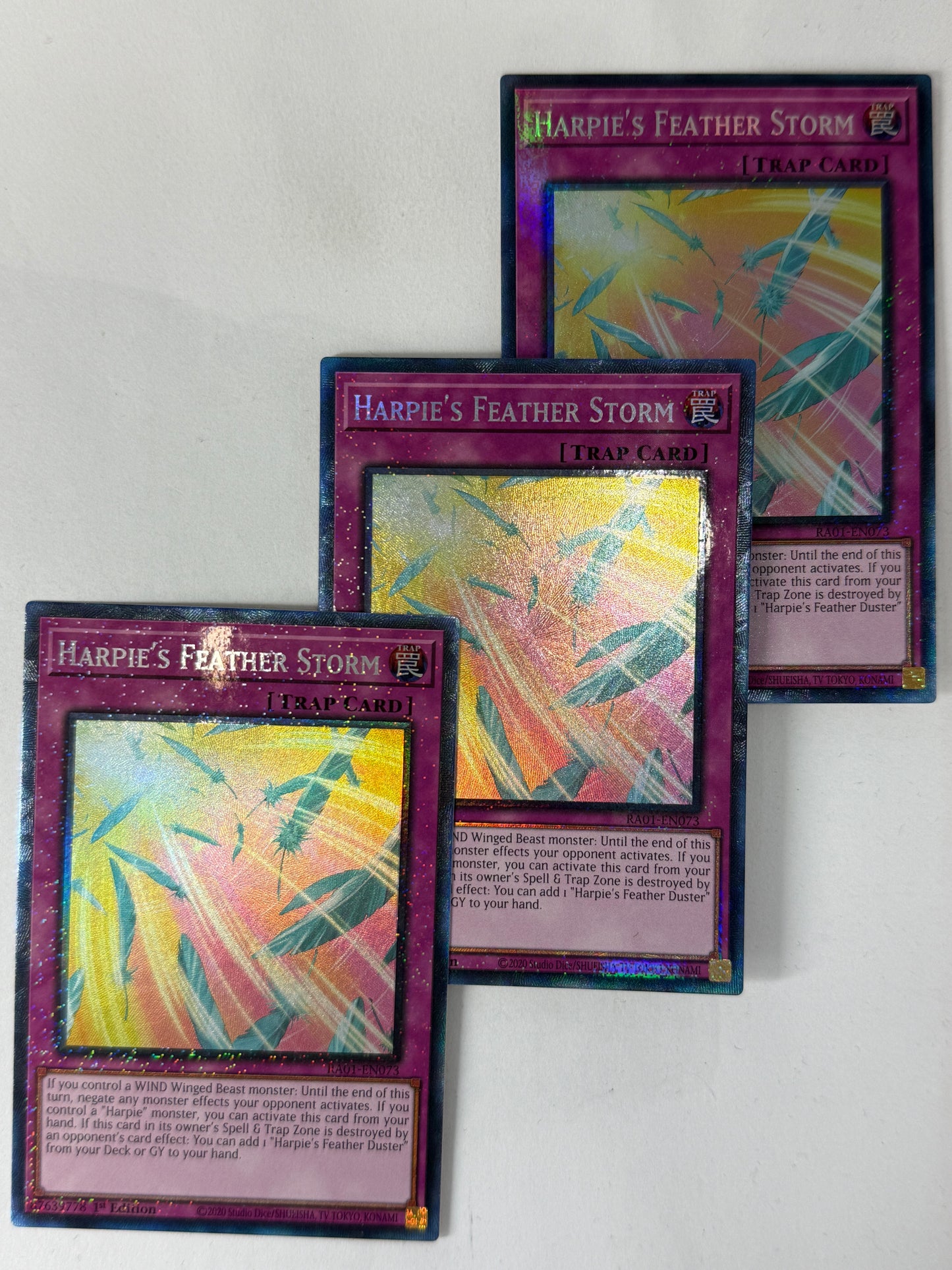 HARPIES FEATHER STORM RA01-EN073 (PUR) Playset