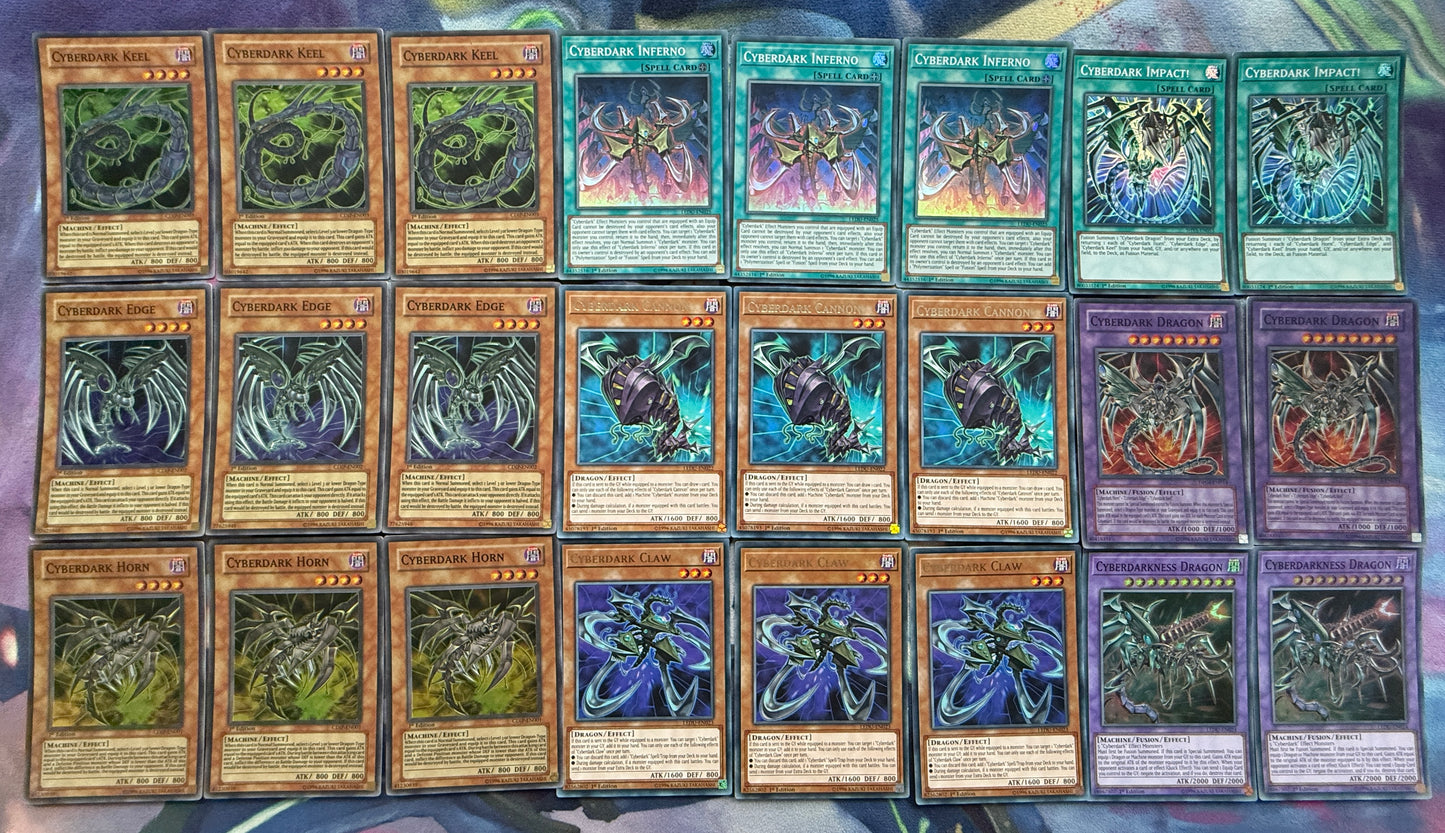 Cyberdark Yugioh Deck Core