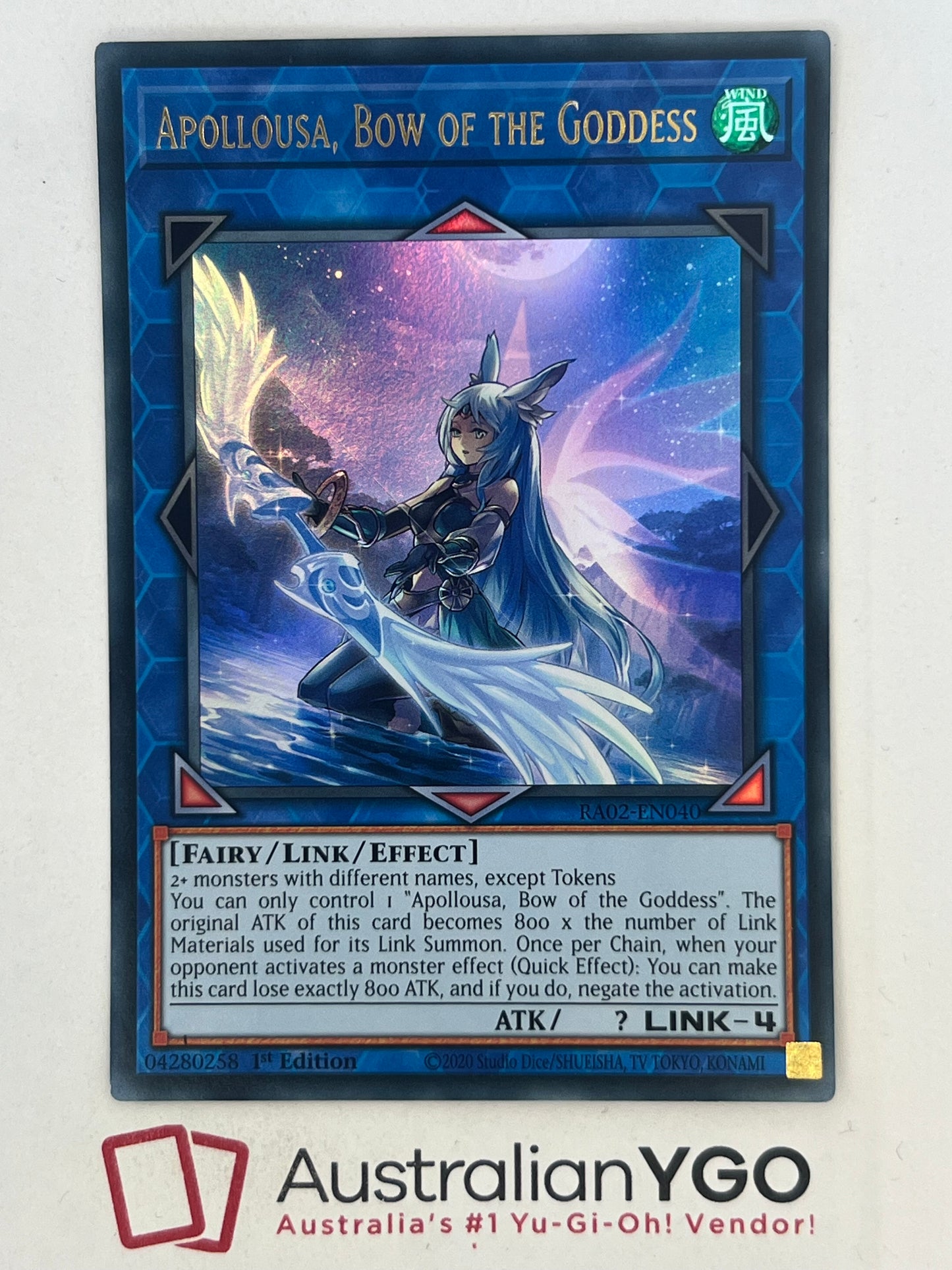 APOLLOUSA, BOW OF THE GODDESS RA02-ENO40