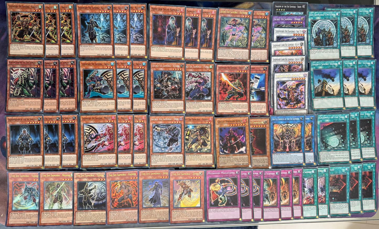 Six Samurai Yugioh Deck Core