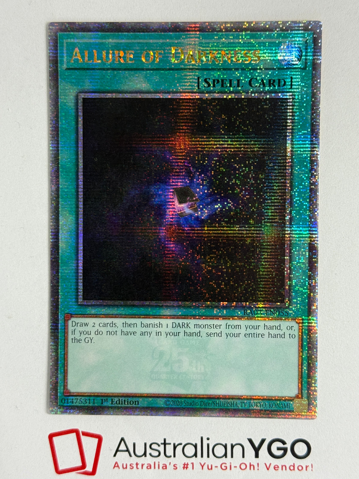 ALLURE OF DARKNESS RA03-EN055 (QCR)