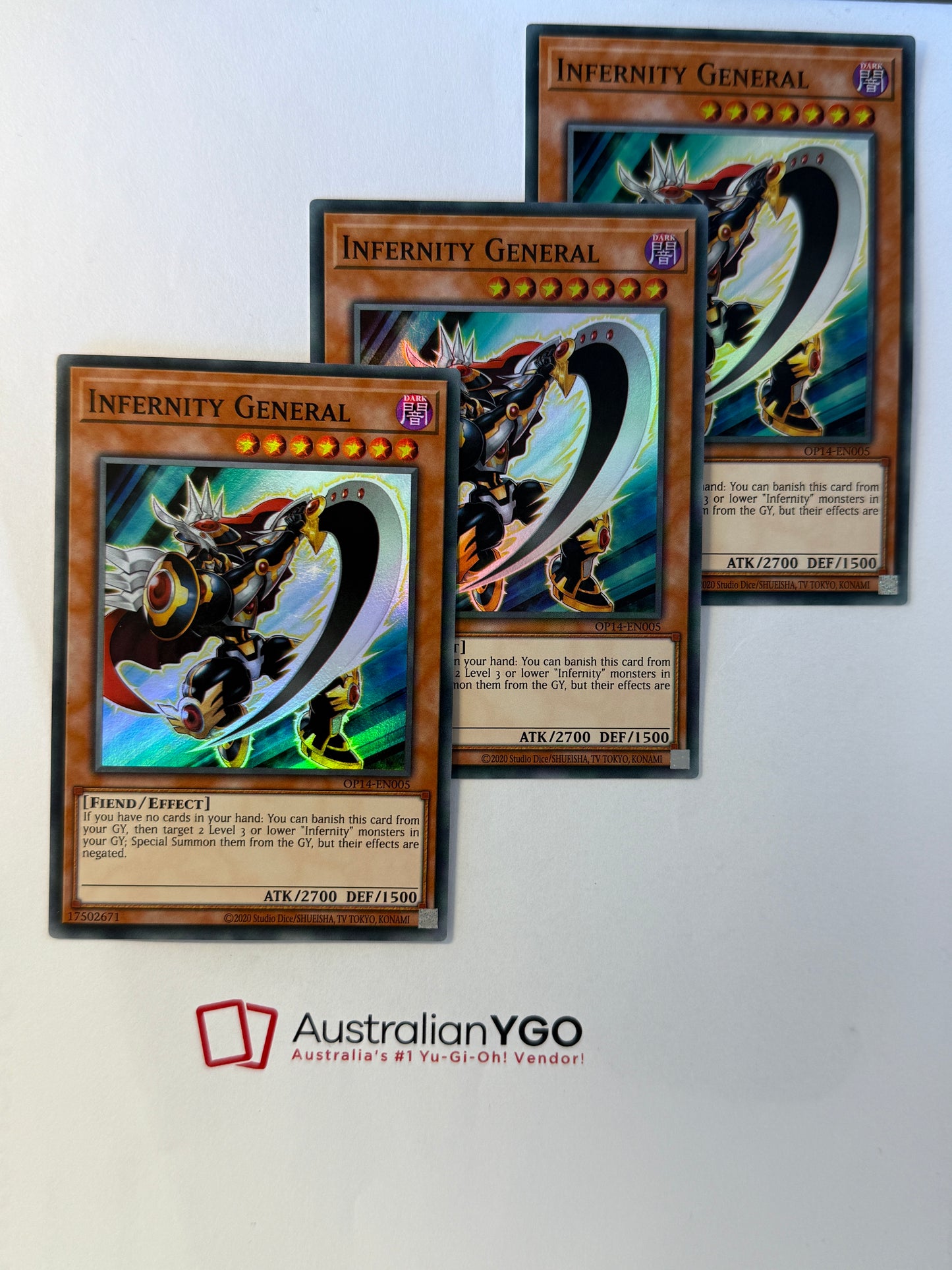 INFERNITY GENERAL OP14-EN005 Playset
