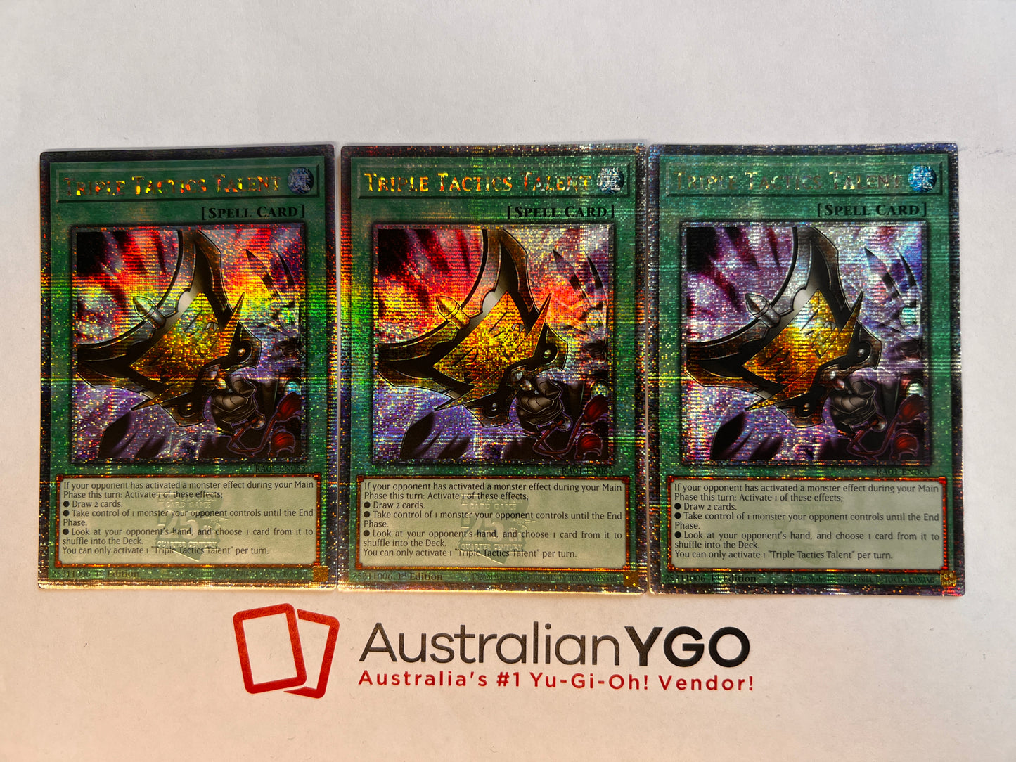 Triple Tactics Talent Playset (American) RA01-EN063