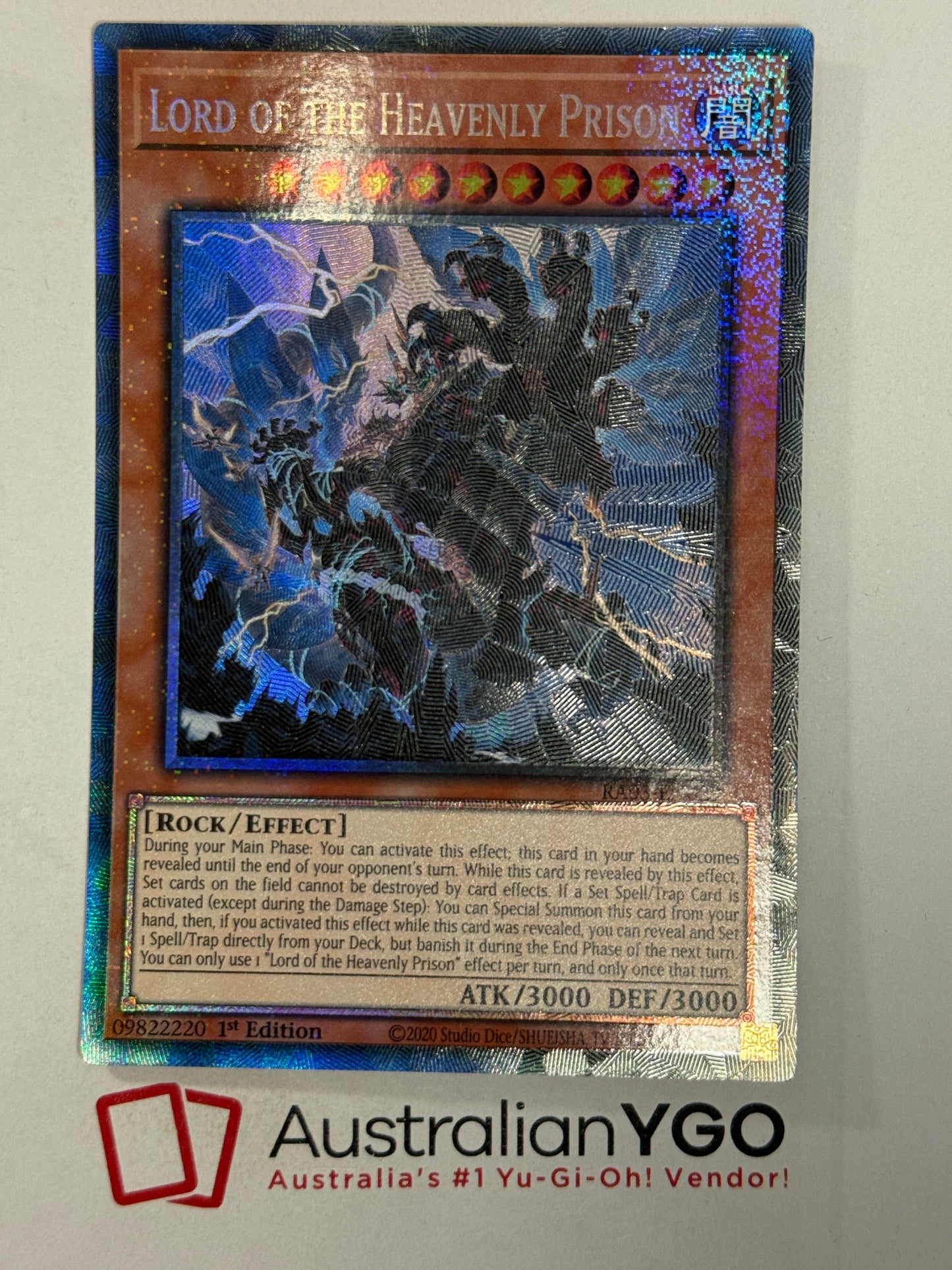 LORD OF THE HEAVENLY PRISON RA03-EN029 (PCR)