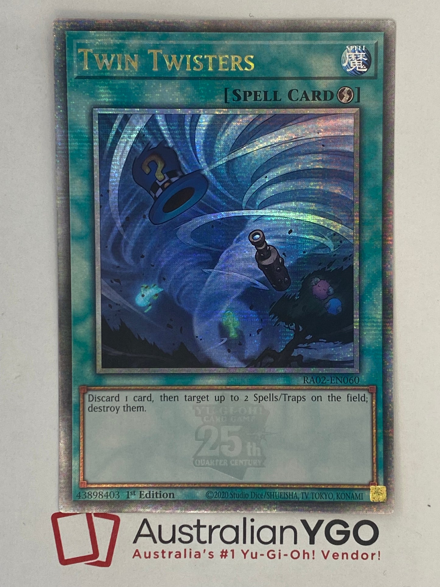TWIN TWISTERS RA02-EN060 (QCR)