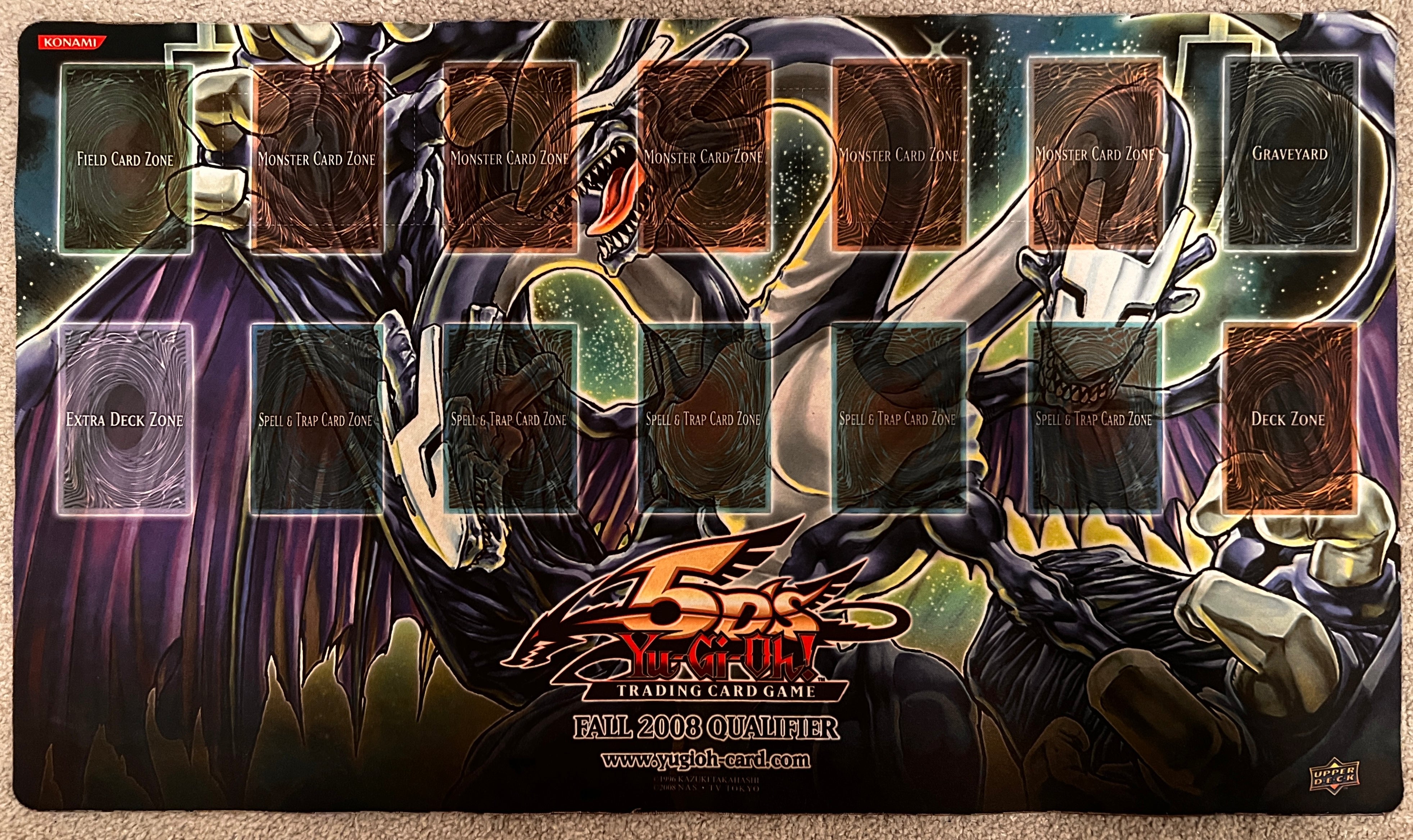 YuGiOh Regional Qualifiers Playmat Spring 2008 good