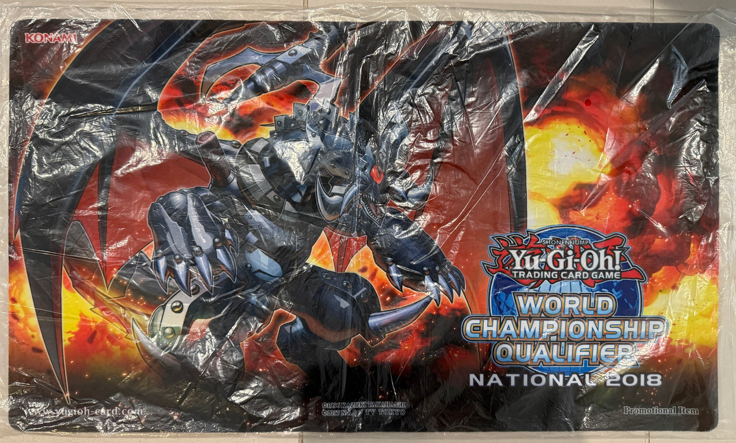 Official Yugioh NATIONAL 2018 DESTRUCTION DRAGON Playmat SEALED