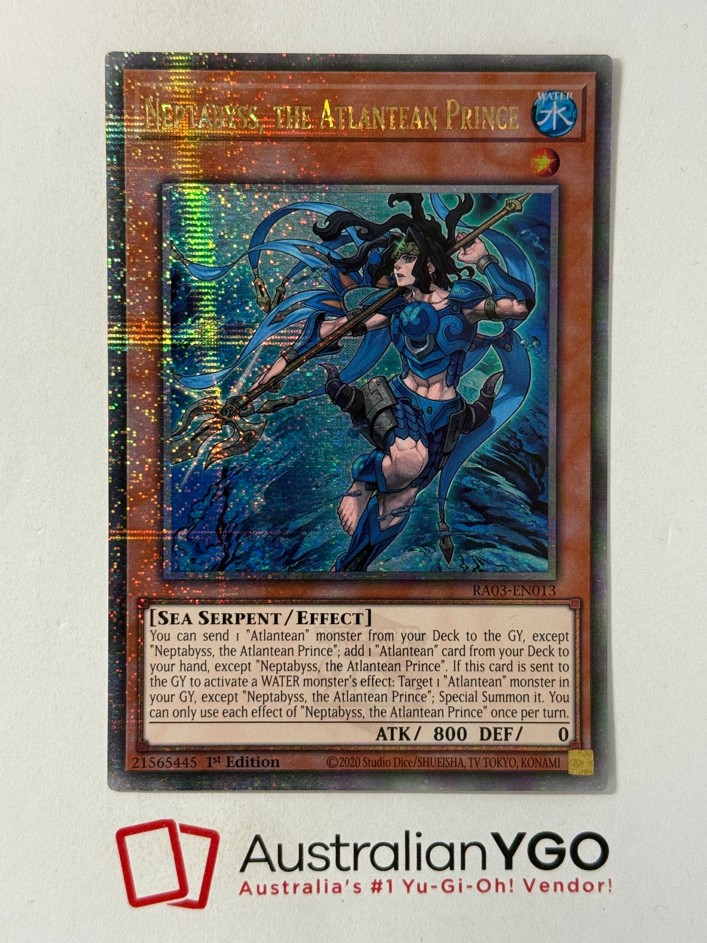 NEPTABYSS THE ATLANTEAN PRINCE
RA03-EN013 (QCR)