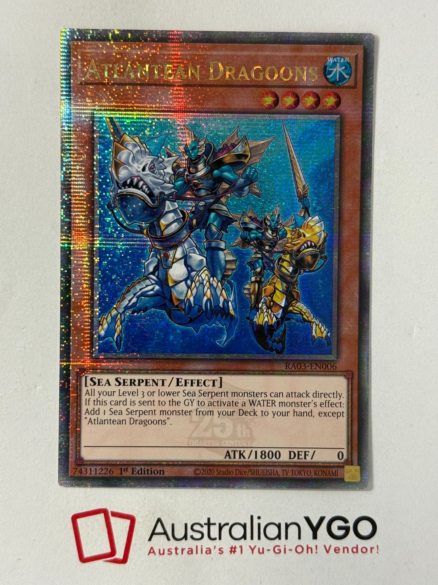 ATLANTAN DRAGOONS RA03-EN006 (QCR)