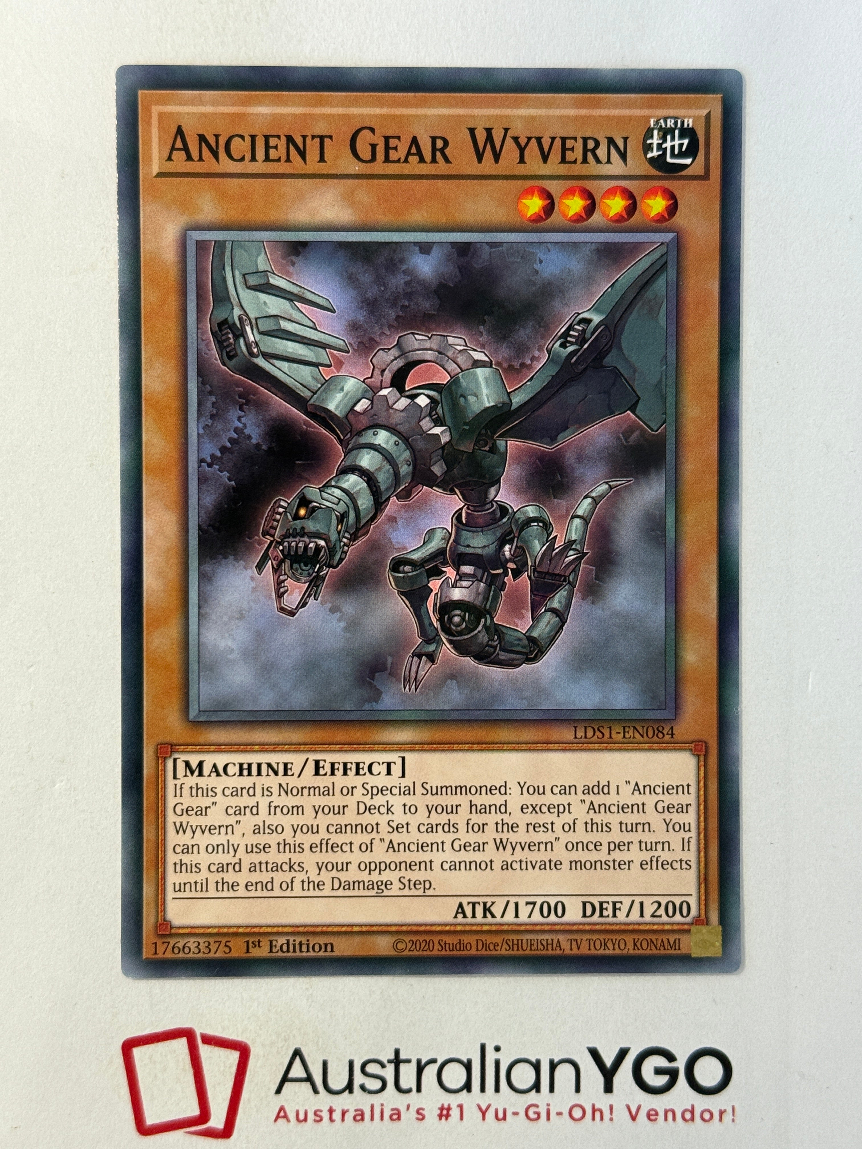 ancient gear wyvern ANCIENT GEAR WYVERN LDS1-EN084 – Aus Ygo