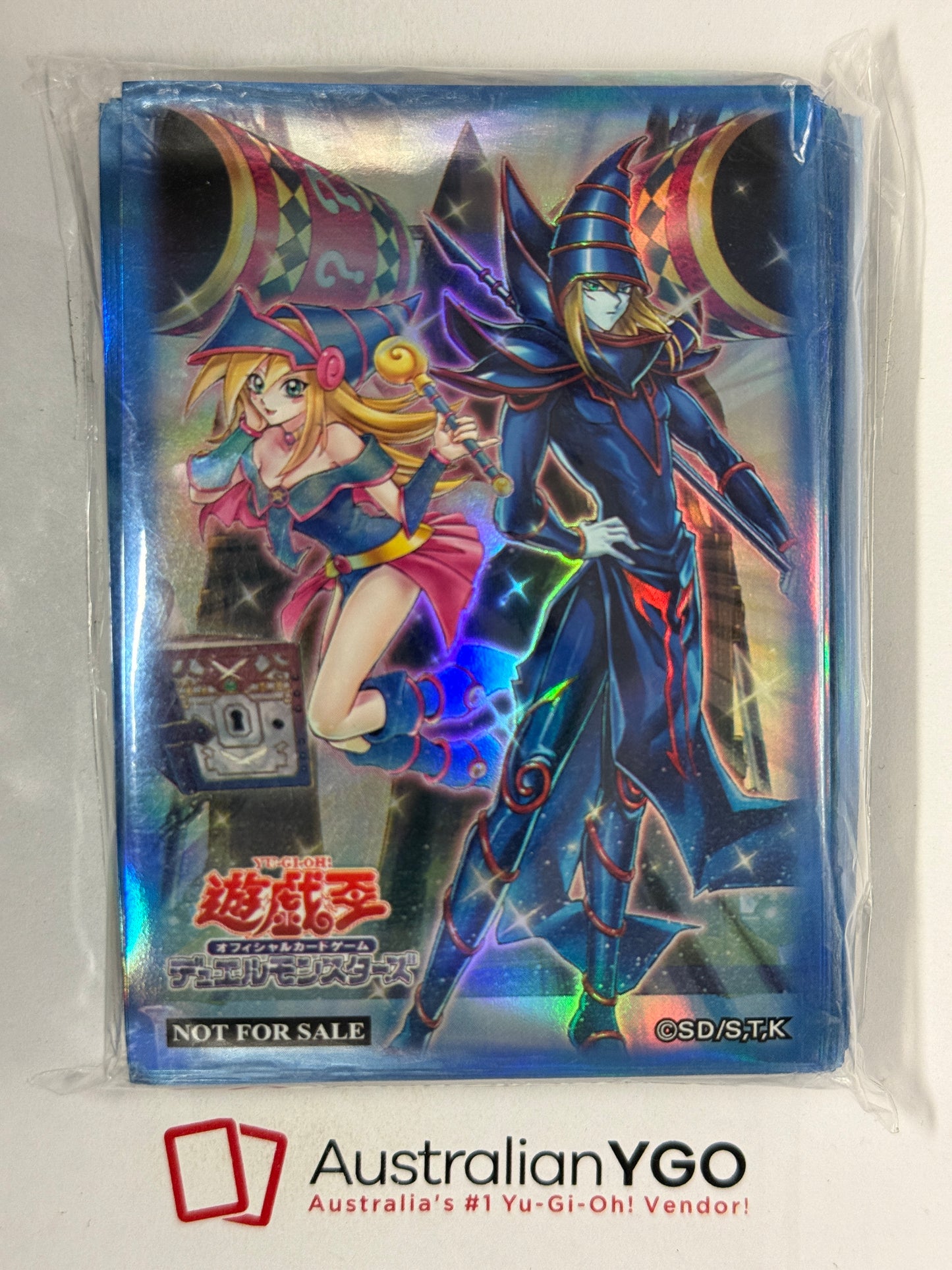 Official Yugioh MAGICIANS COMBINATION Sleeves (70)