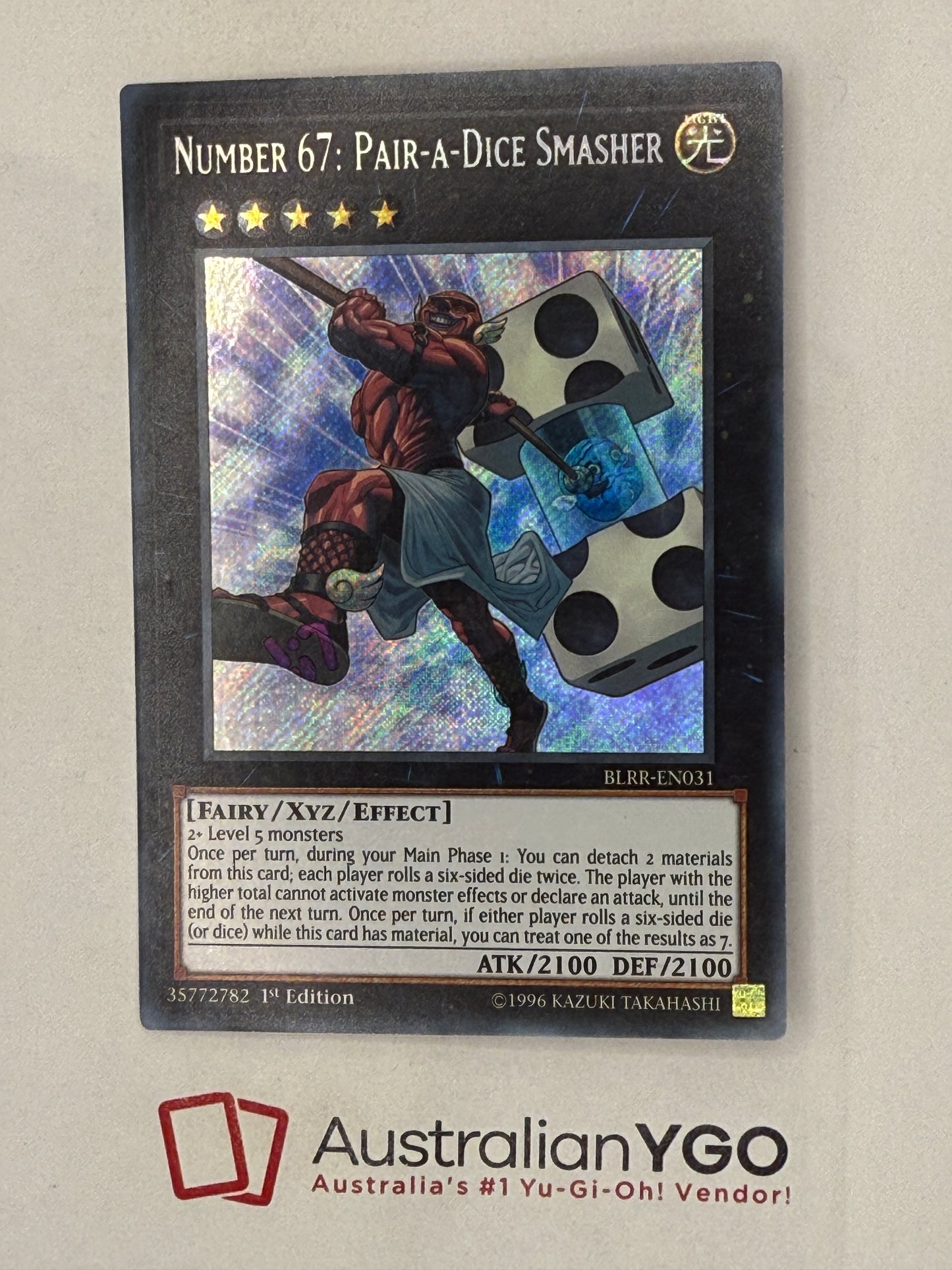 NUMBER 67: PAIR-A-DICE SMASHER
BLRR-EN031