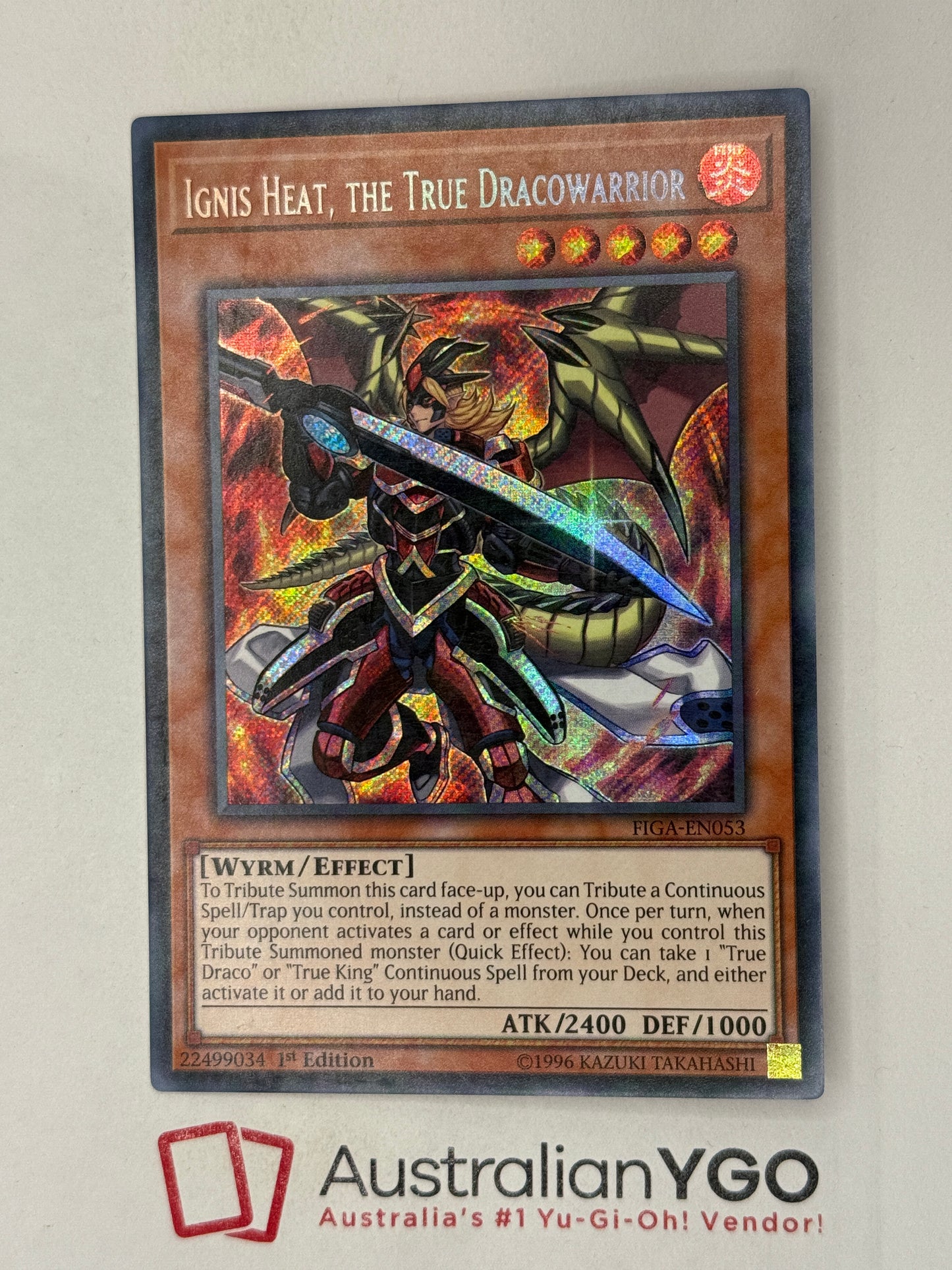 IGNIS HEAT, THE TRUE DRACOWARRIOR FIGA-ENO53