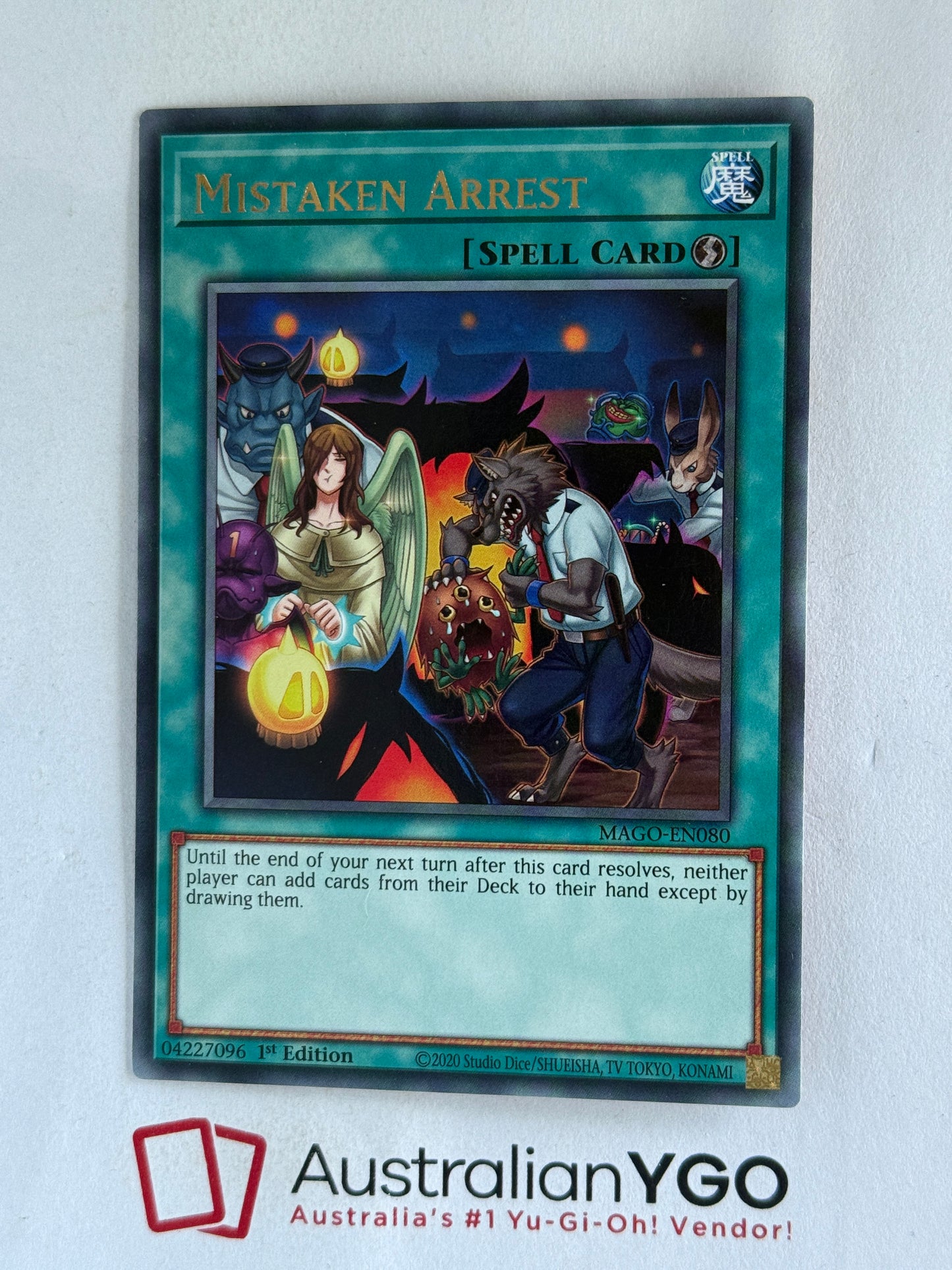 MISTAKEN ARREST MAGO-EN080