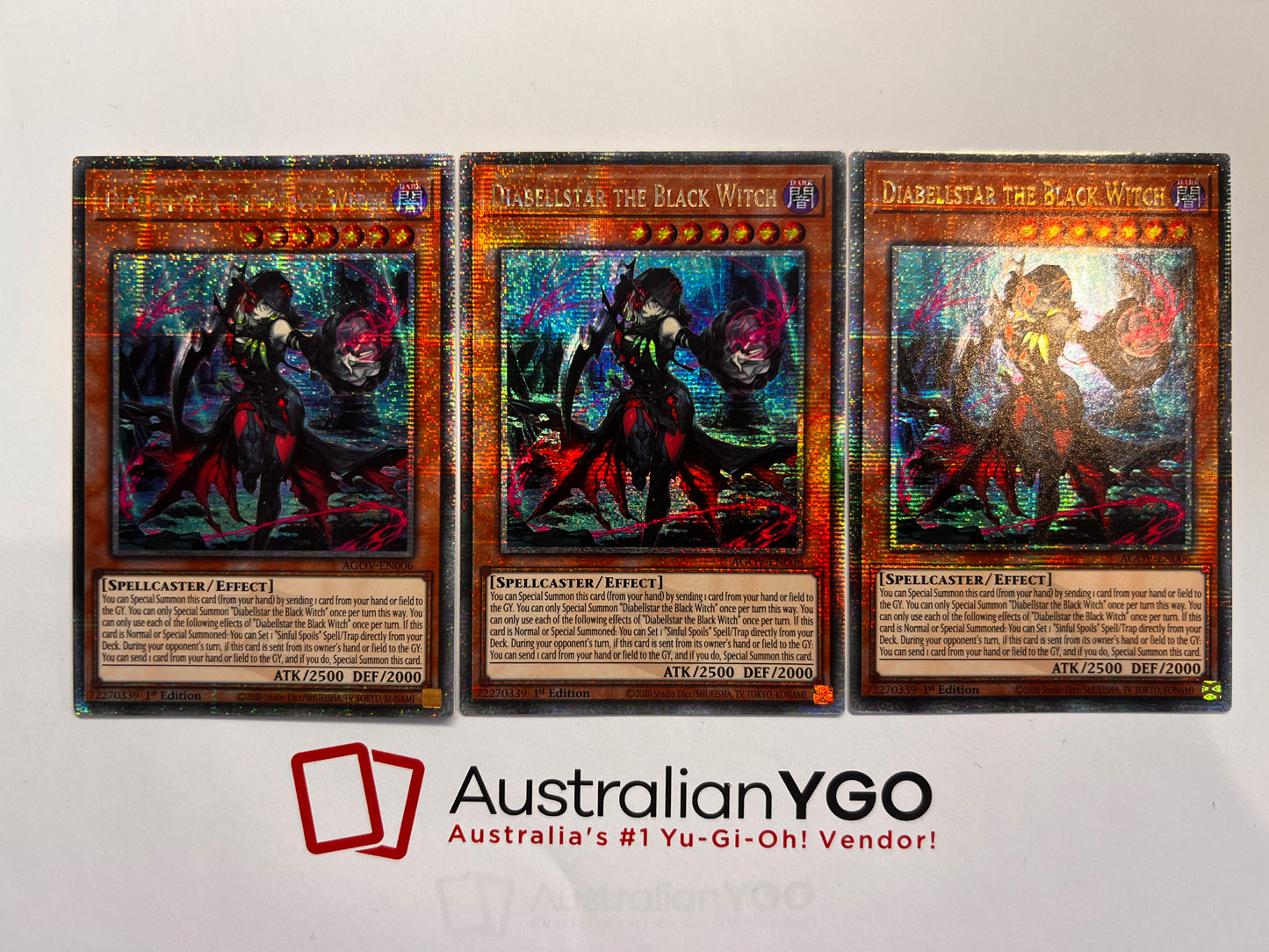 Diabellstar The Black Witch Playset AGOV-EN006