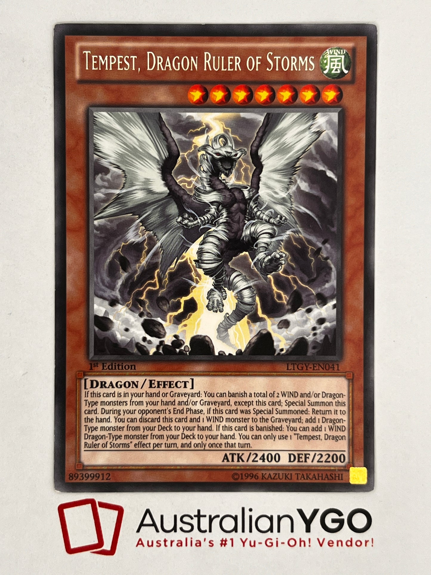 TEMPEST, DRAGON RULER OF STORMS LTGY-EN041