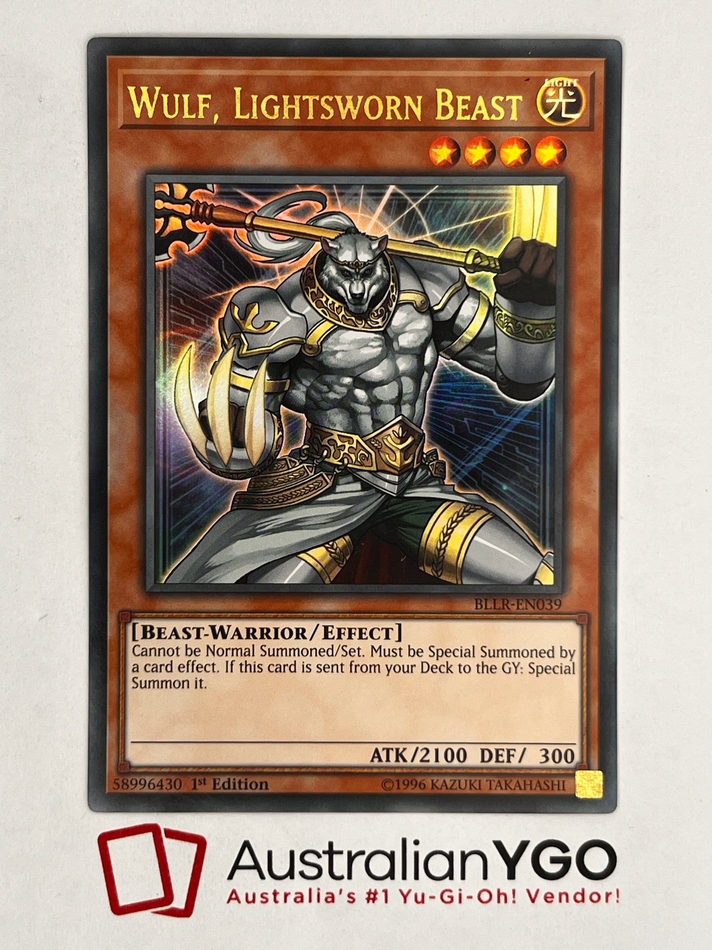 WULF, LIGHTSWORN BEAST BLLR-EN039