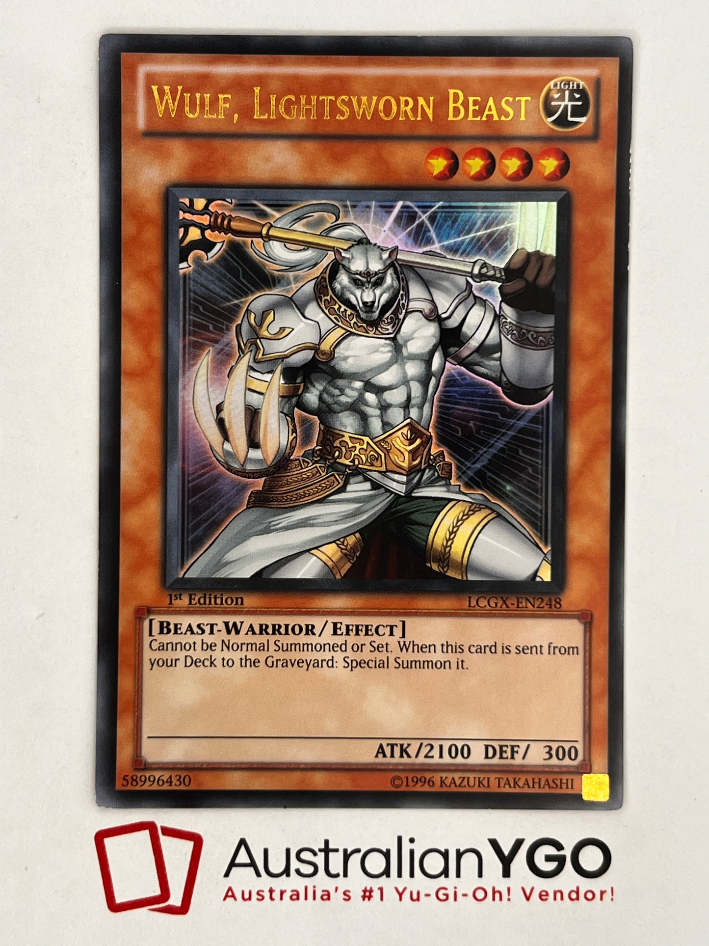 WULF, LIGHTSWORN BEAST LCGX-EN248