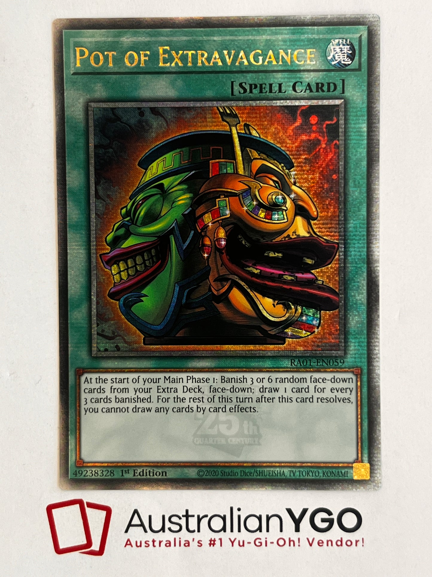 POT OF EXTRAVAGANCE RA01-EN059 (QCR)