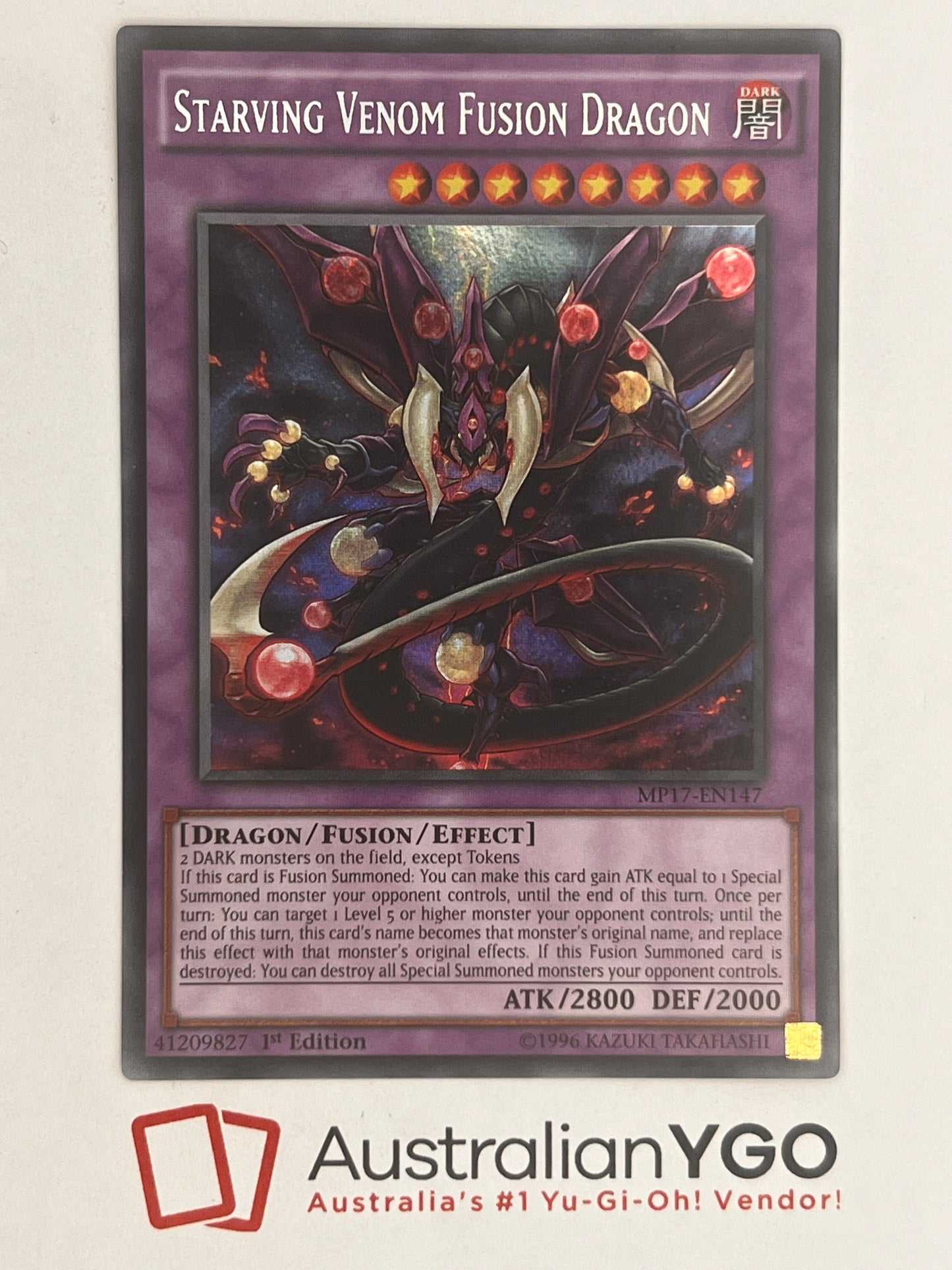 Starving Venom Fusion Dragon MP17-EN147