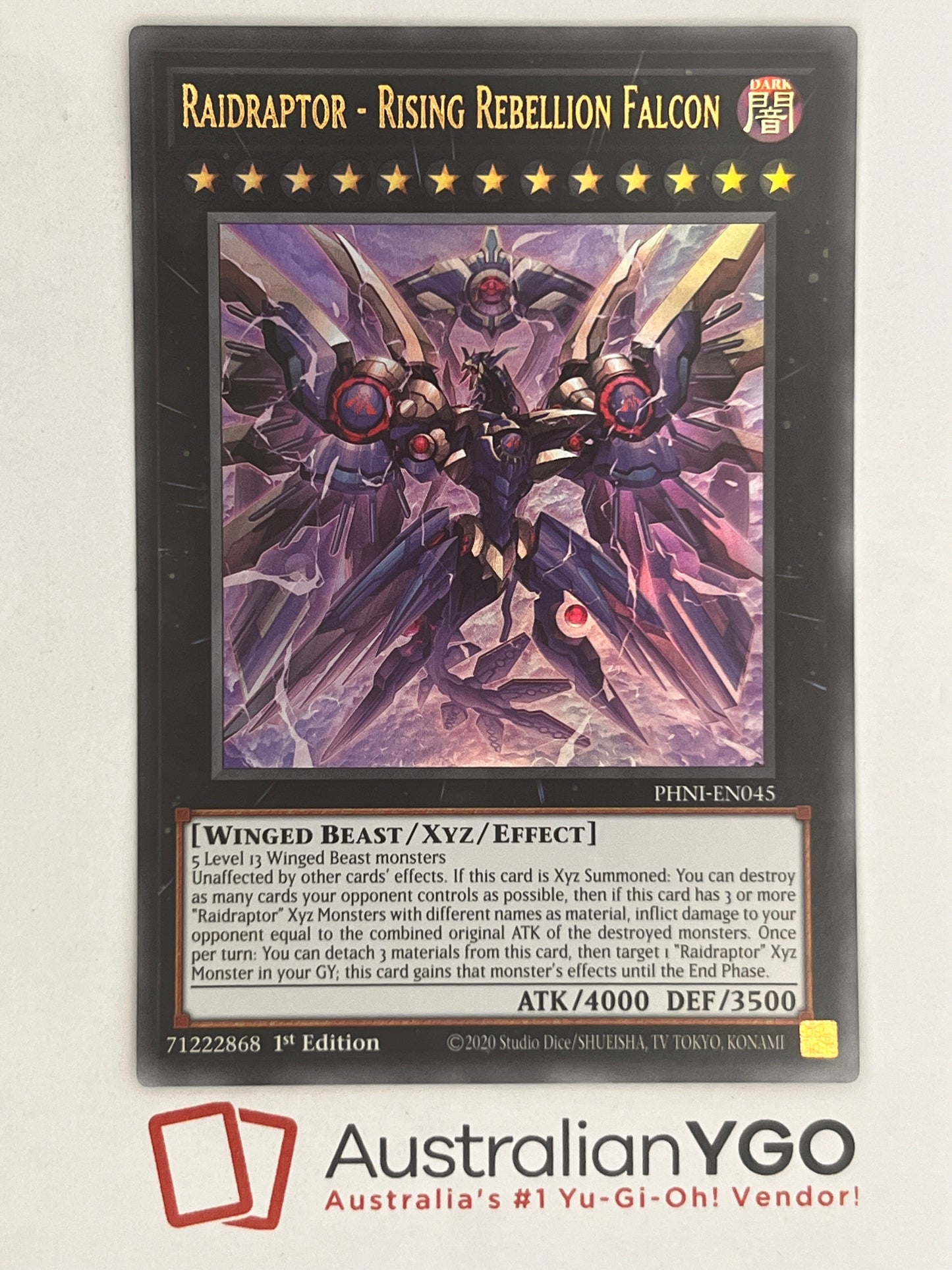 Raidraptor - Rising Rebellion Falcon PHNI-EN045