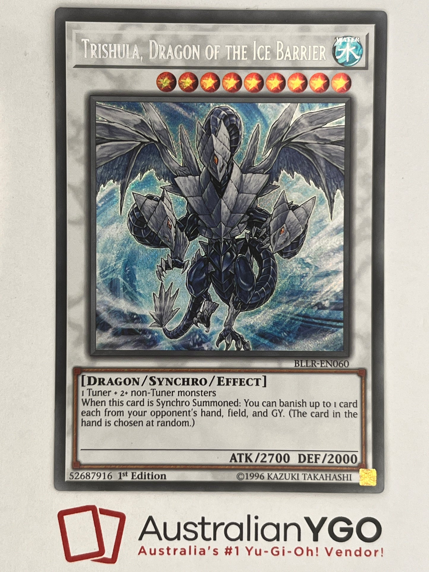 Trishula, Dragon Of The Ice Barrier BLLR-EN060