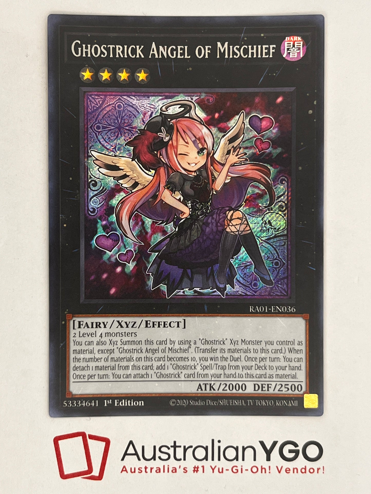 Ghostrick Angel of Mischief (American) RA01-EN036