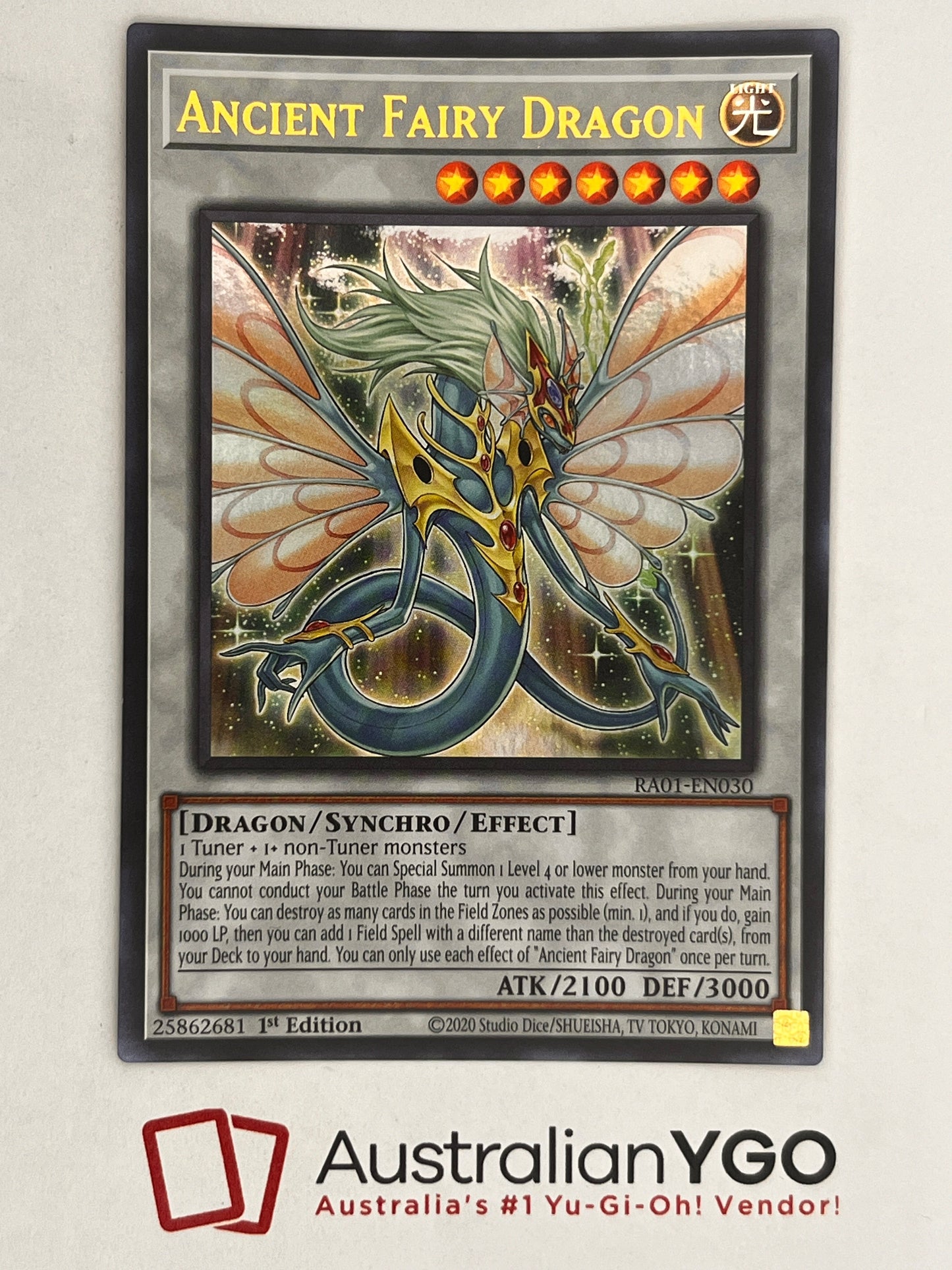 Ancient Fairy Dragon (American) RA01-EN030