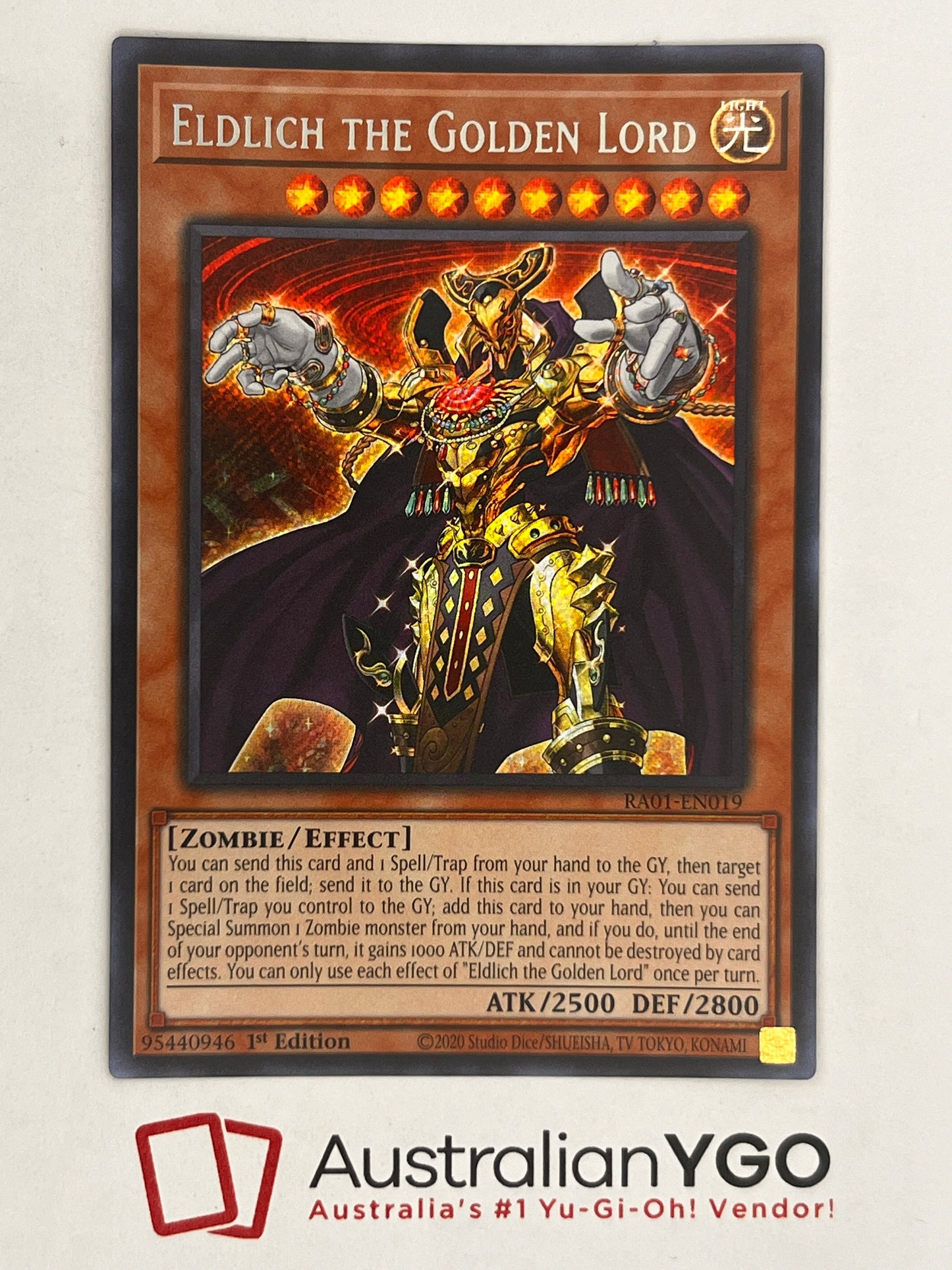 Eldlich the Golden Lord (American) RA01-EN019