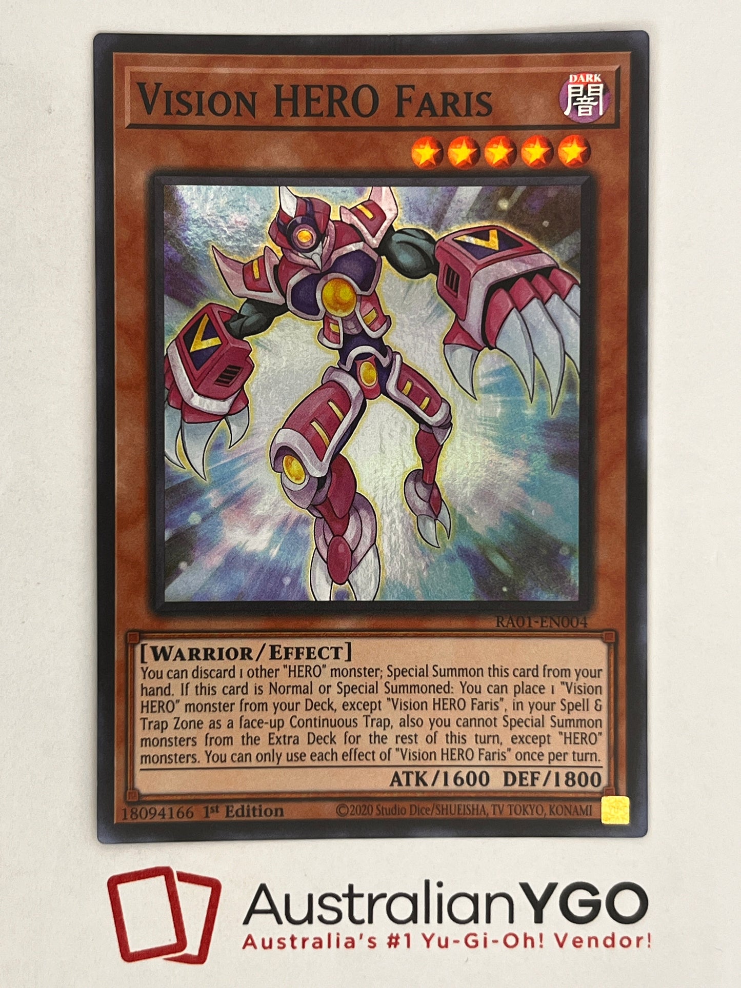 Vision HERO Faris (American) RA01-EN004