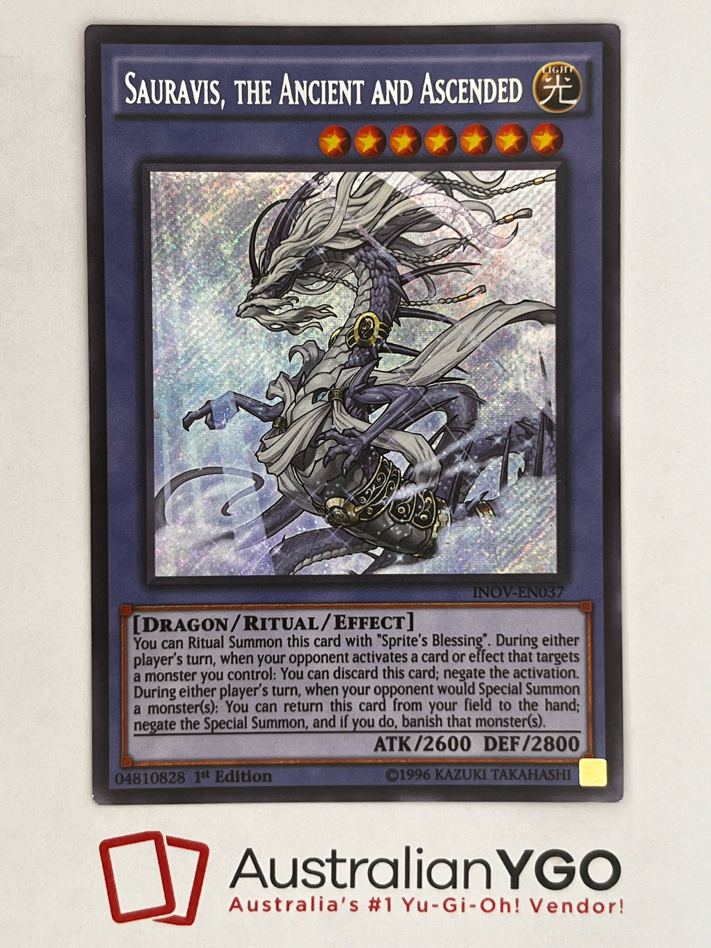 Sauravis, The Ancient And Ascended (American) INOV-EN037