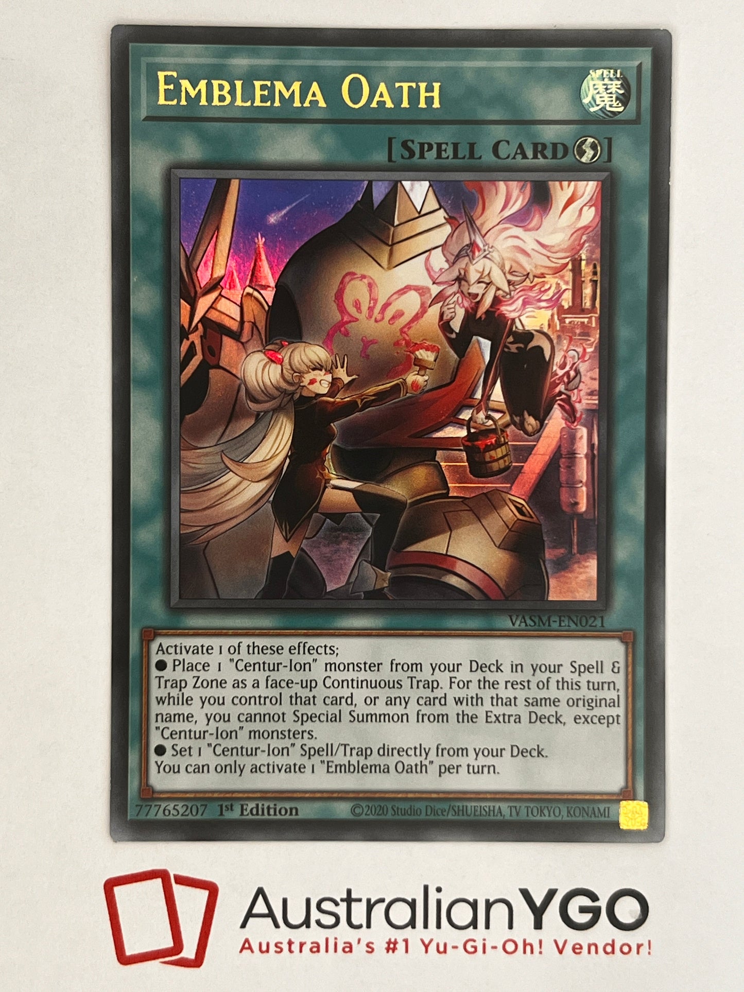 Emblema Oath VASM-EN021