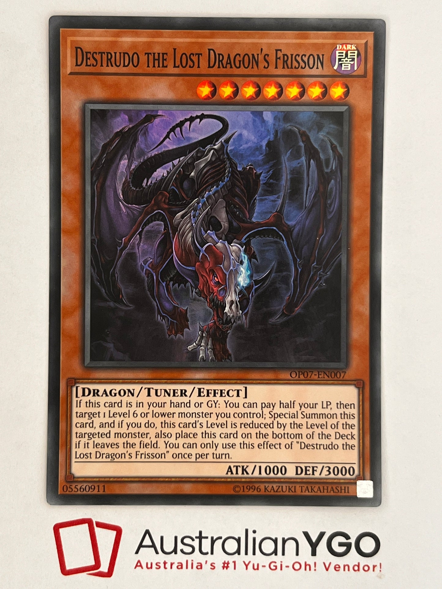 Destrudo The Lost Dragon's Frission OP07-EN007