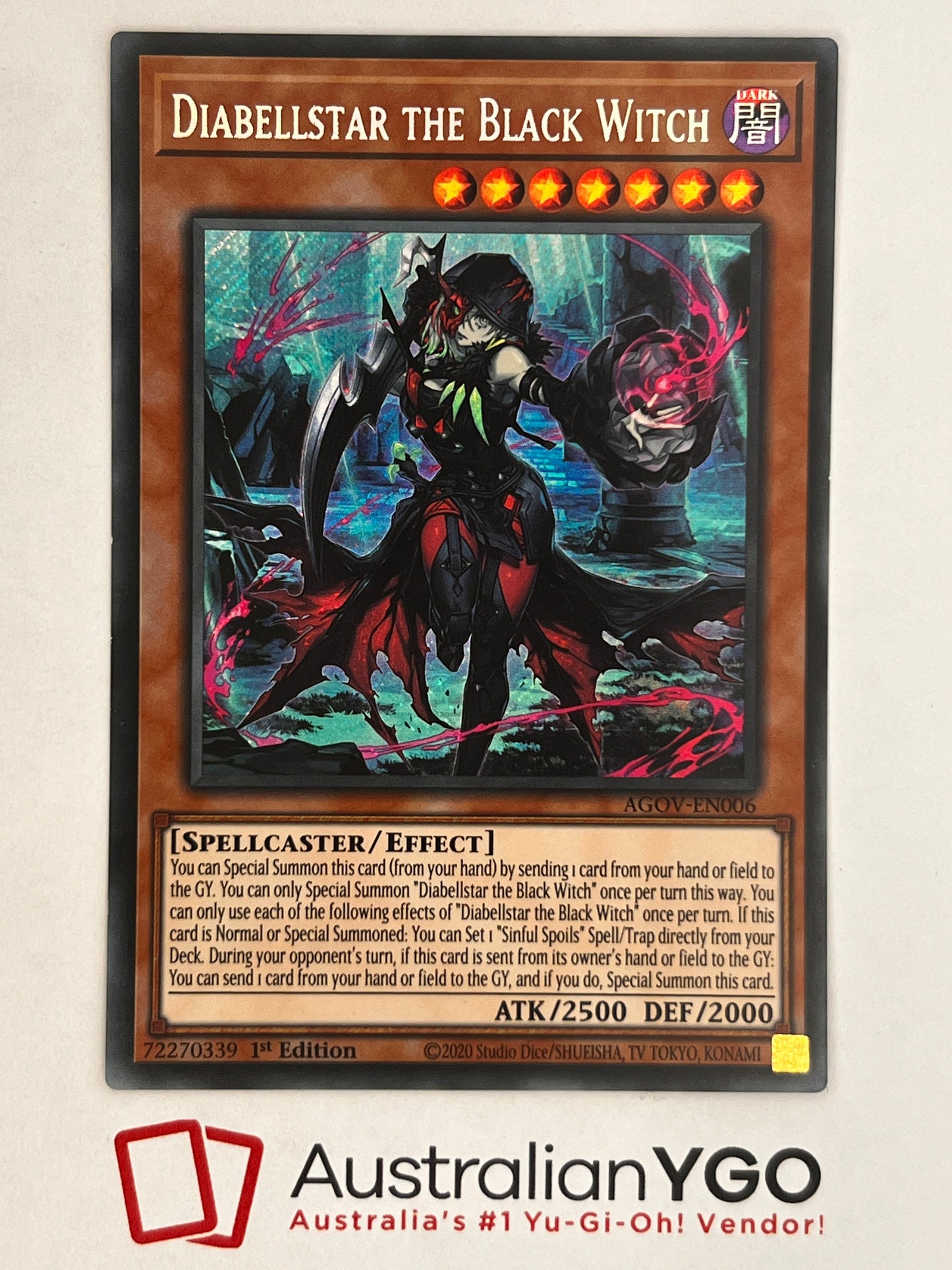 Diabellstar The Black Witch AGOV-EN006