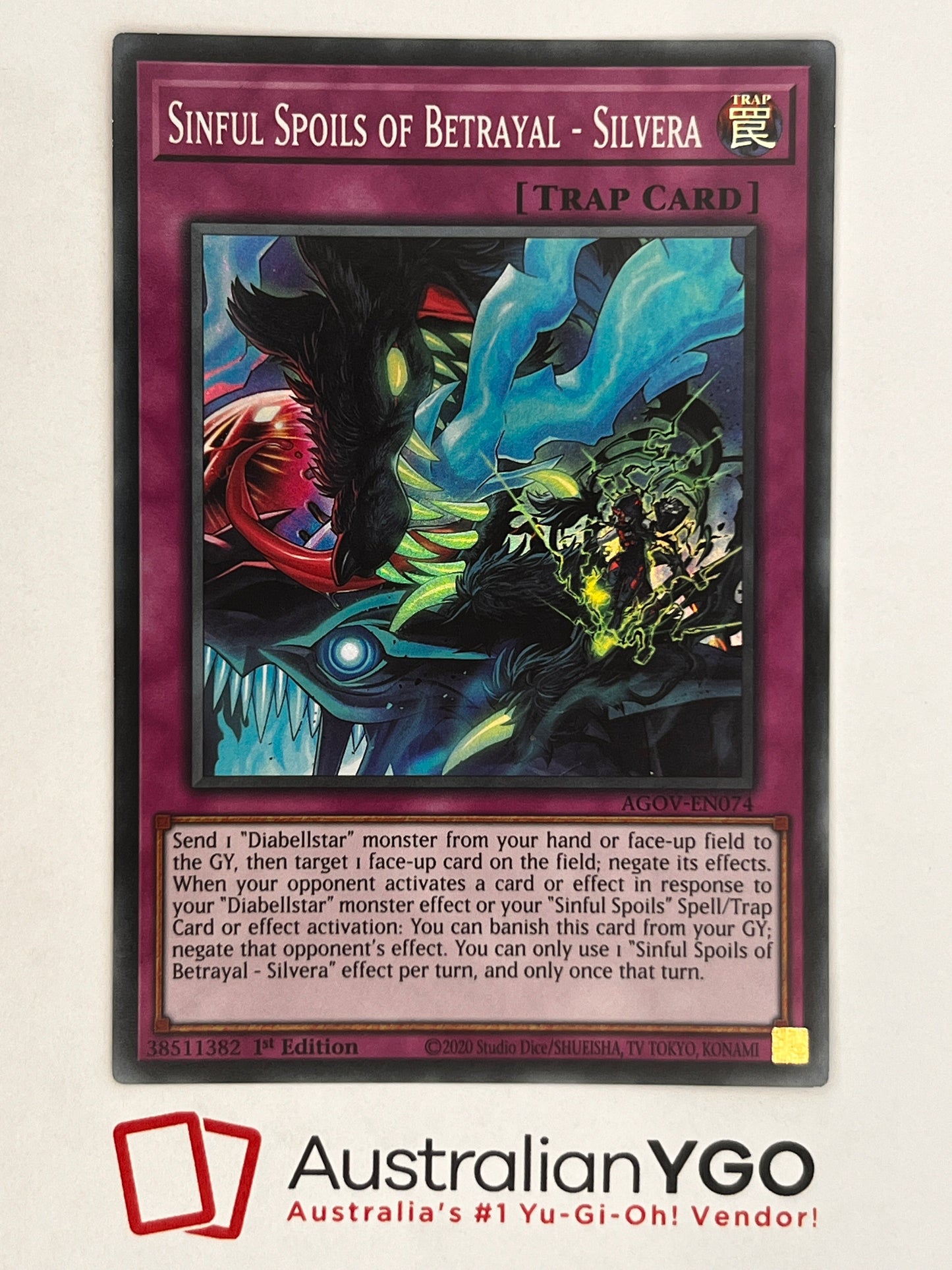Sinful Spoils Of Betrayal - Silvera AGOV-EN074
