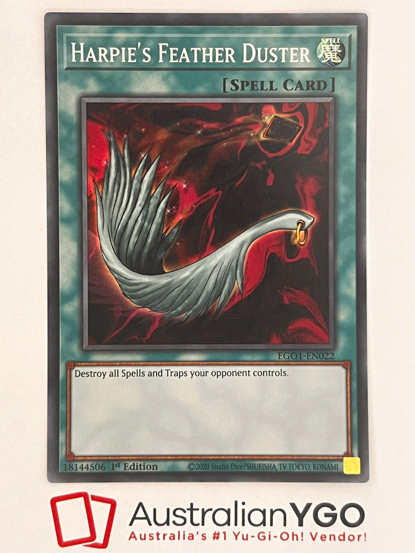 Harpie's Feather Duster EGO1-EN022