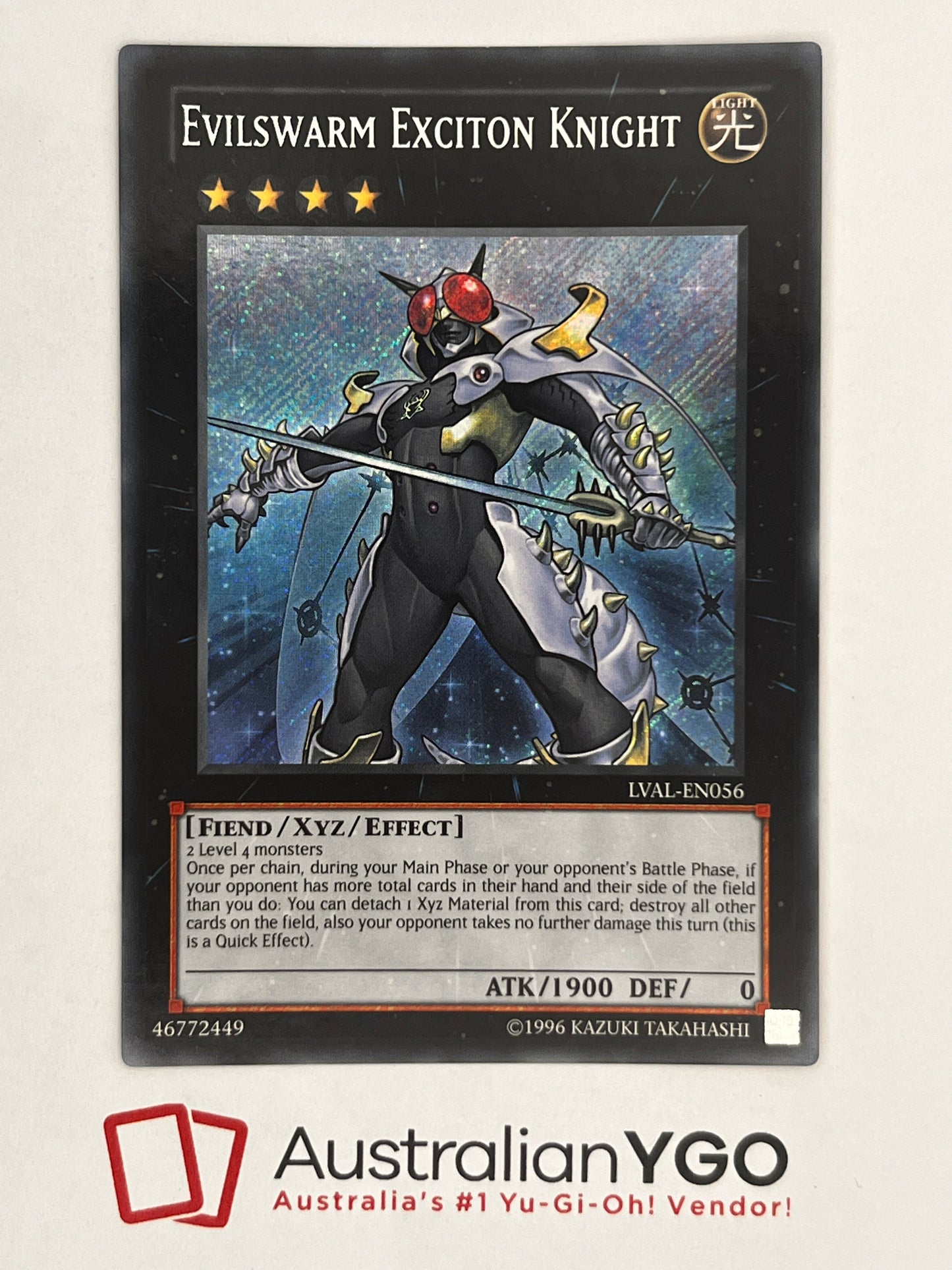 Evilswarm Exciton Knight LVAL-EN056