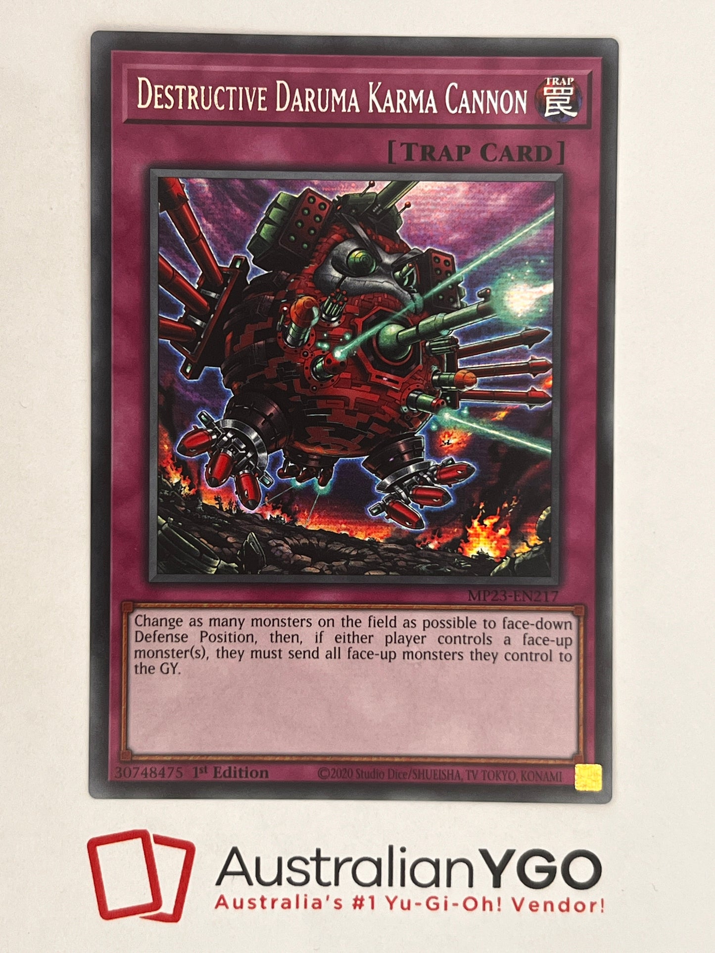 Destructive Daruma Karma Cannon MP23-EN217