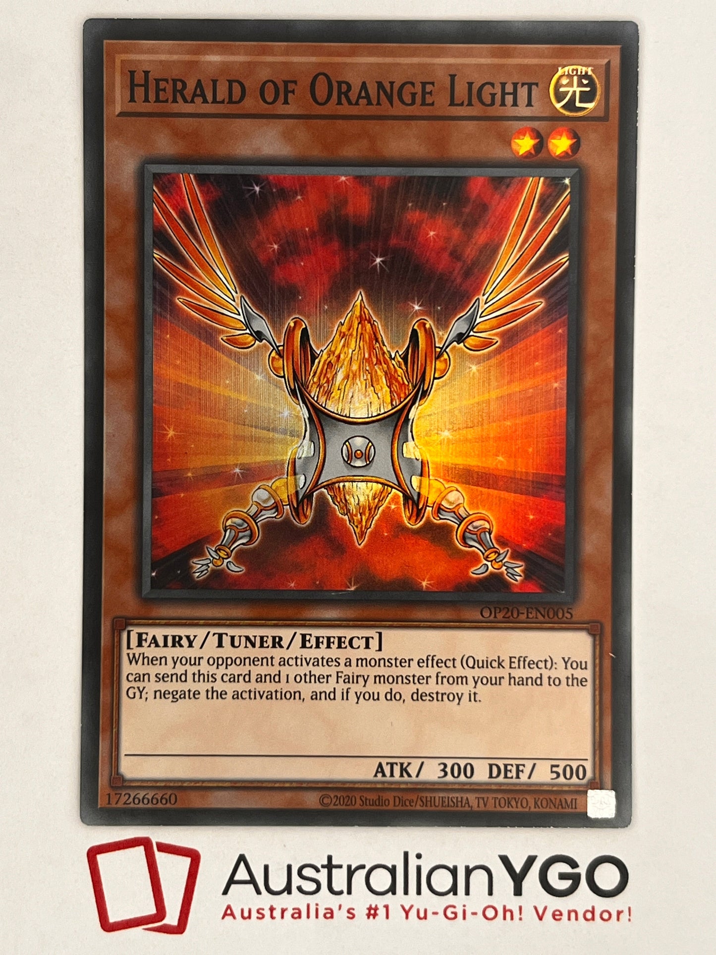 Herald Of Orange Light OP20-EN005