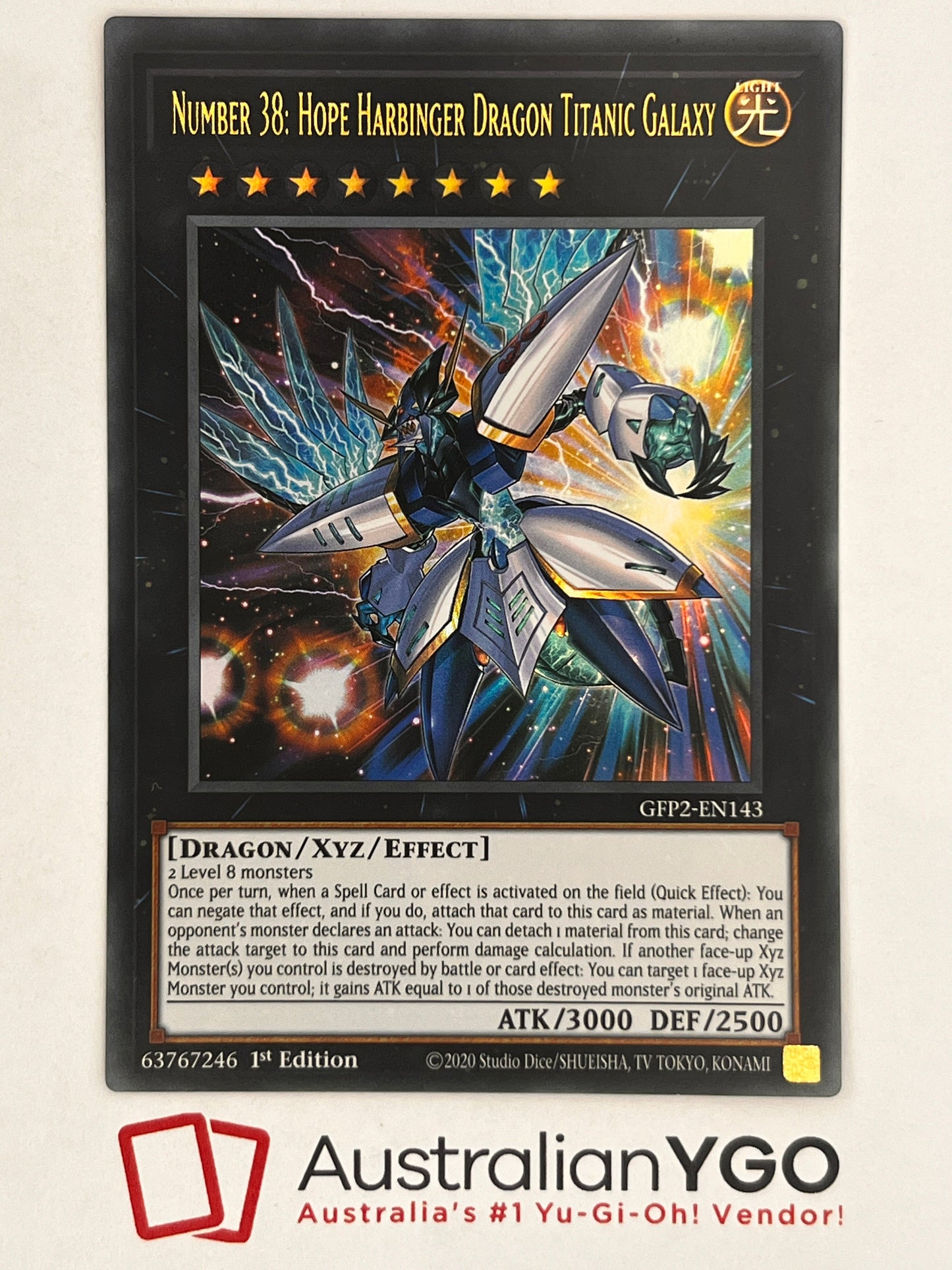 Number 38: Hope Harbinger Dragon Titanic Galaxy GFP2-EN143