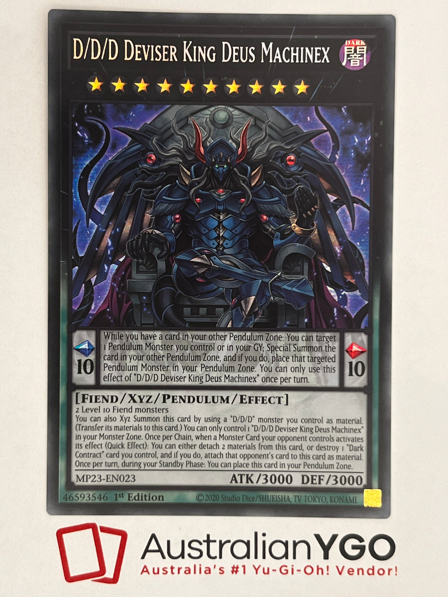 D/D/D Deviser King Deus Machinex MP23-EN023