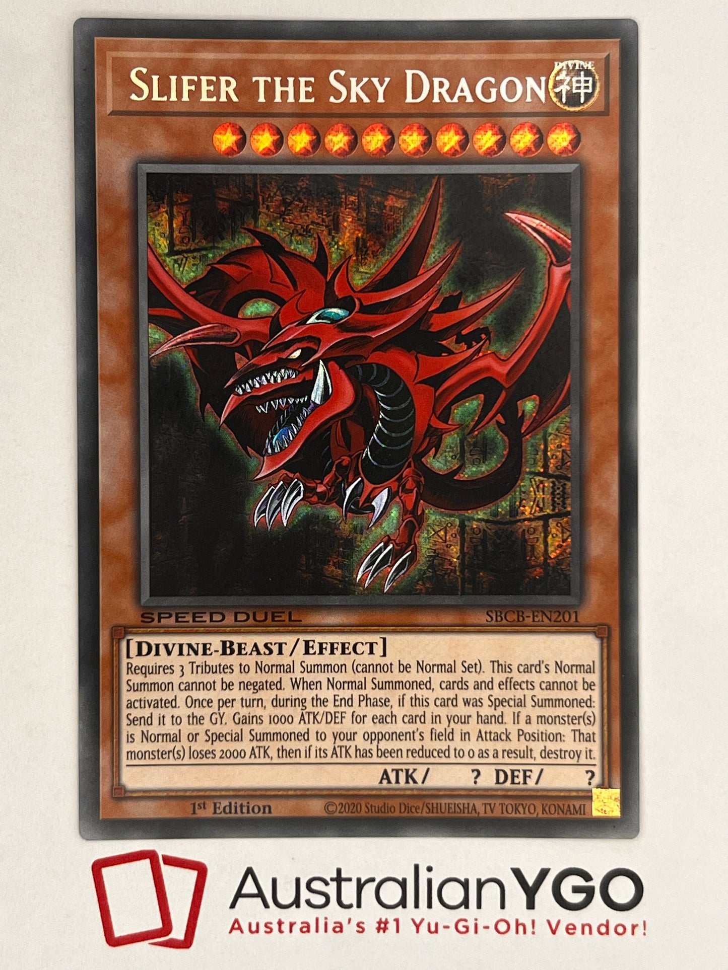 Slifer The Sky Dragon SBCB-EN201