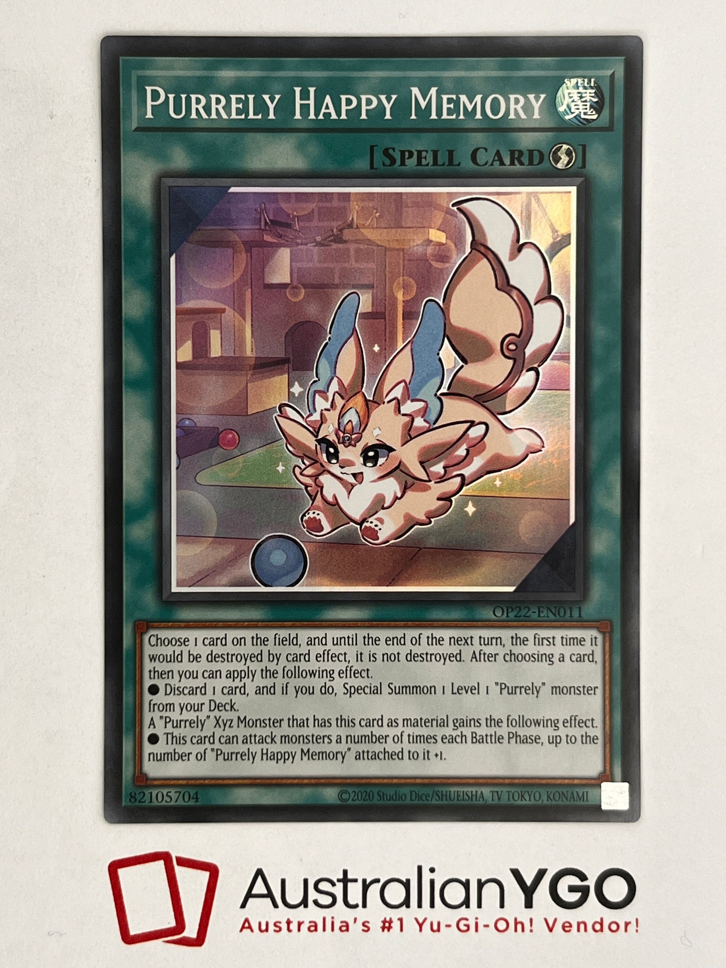 Purrely Happy Memory OP22-EN011