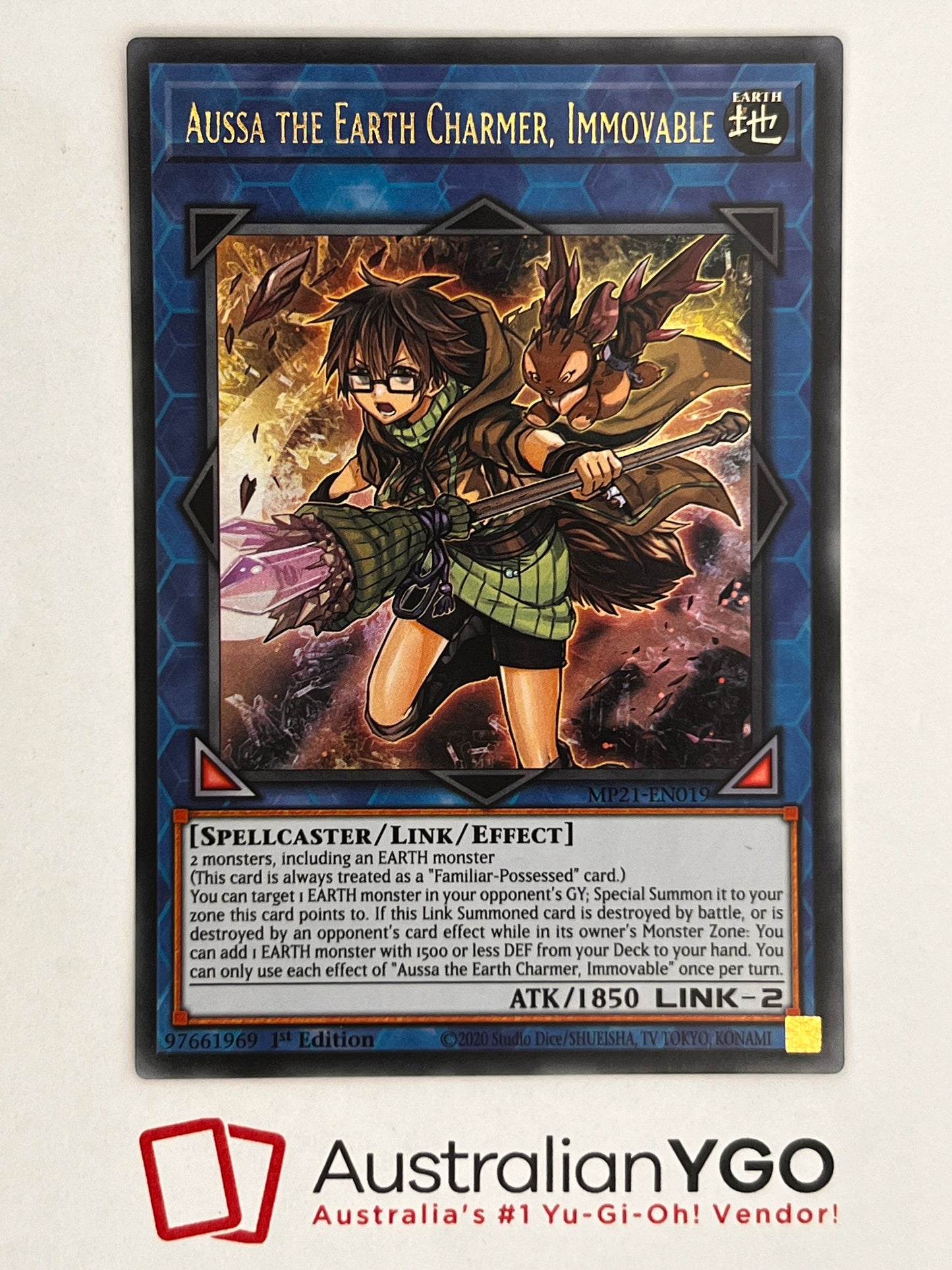 Aussa The Earth Charmer, Immovable MP21-EN019