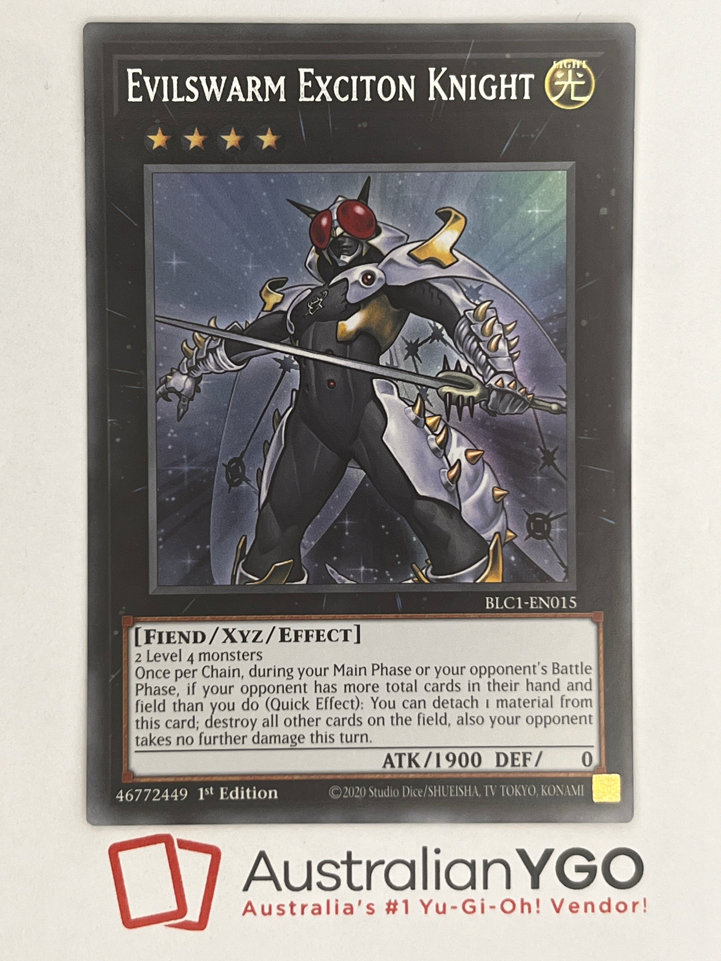 Evilswarm Exciton Knight BLC1-EN015