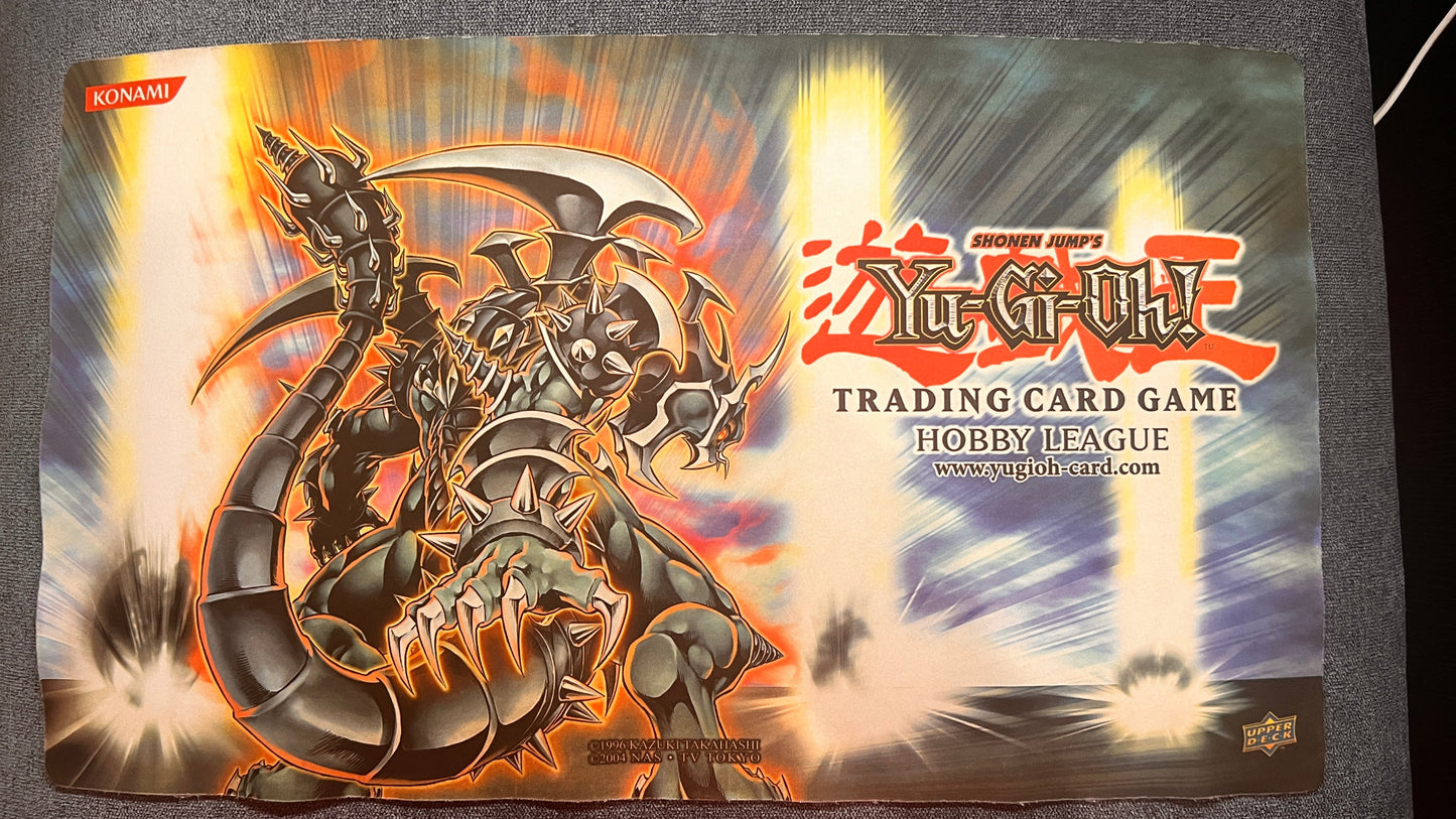 Official Yugioh Dark Armed Dragon Hobby League Playmat Unsealed