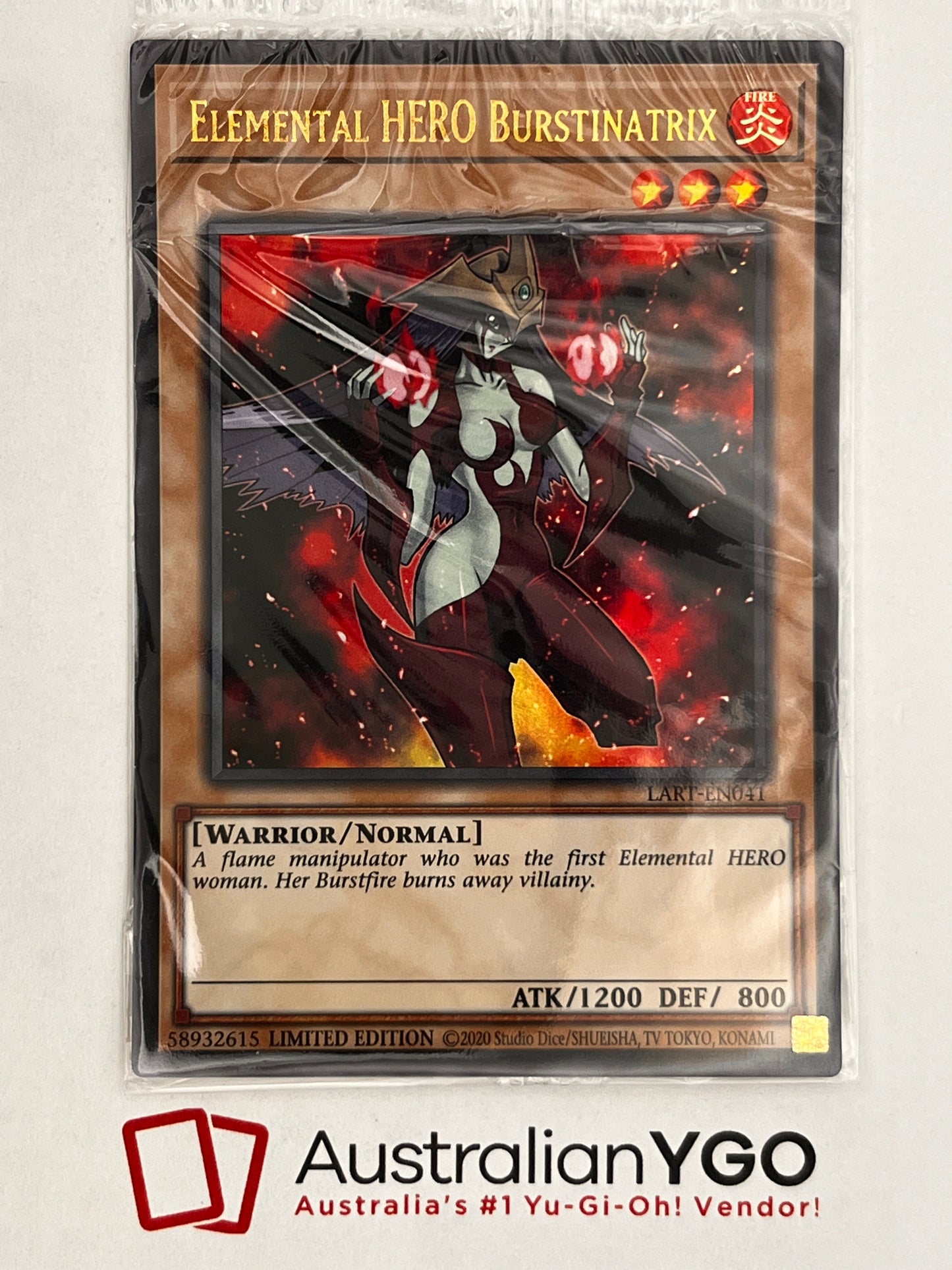 Elemental HERO Burstinatrix LART-EN041